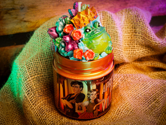 Vela "Aprendiz del Villano" Ed. Exclusiva x @en_ana_29 - Monsters Candles ® - Velas Literarias