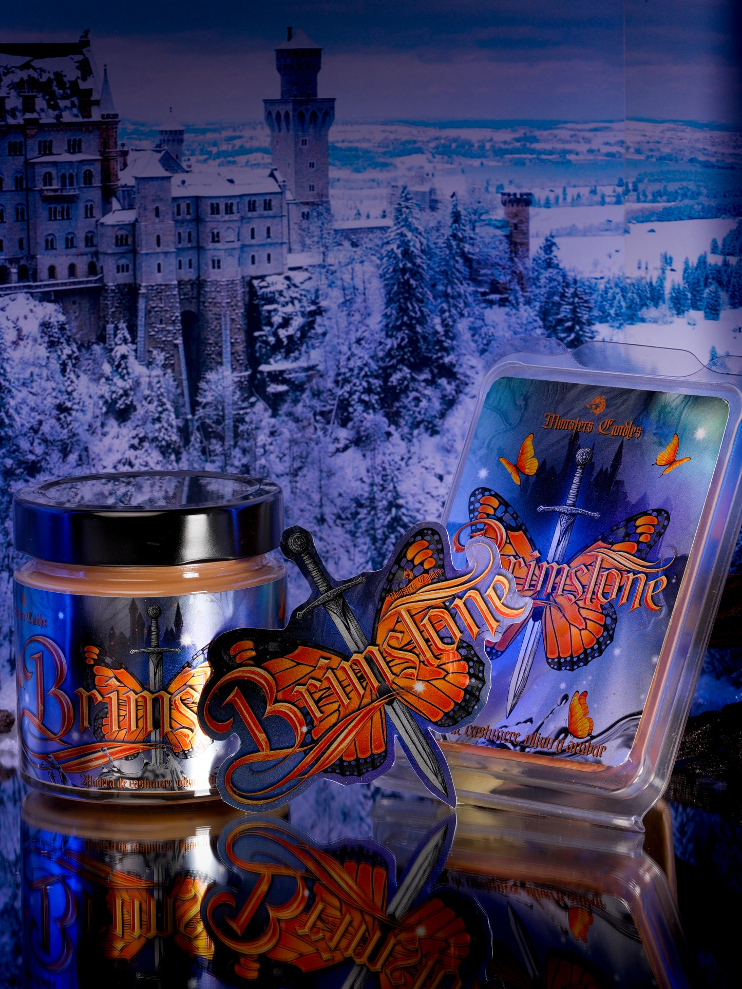 Caja Literaria "Brimstone" - Monsters Candles ® - Velas Literarias