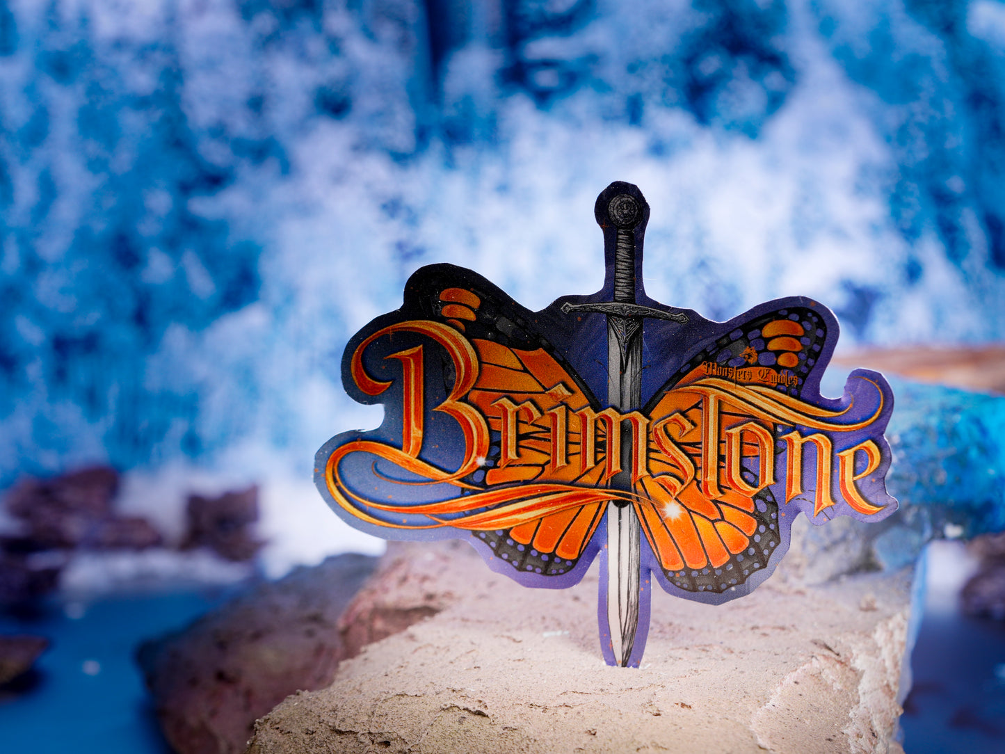 Brimstone Sticker - Monsters Candles ® - Velas Literarias