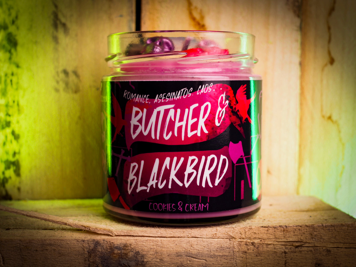 Vela “Butcher and Blackbird" Brynne Weaver - Monsters Candles ® - Velas Literarias