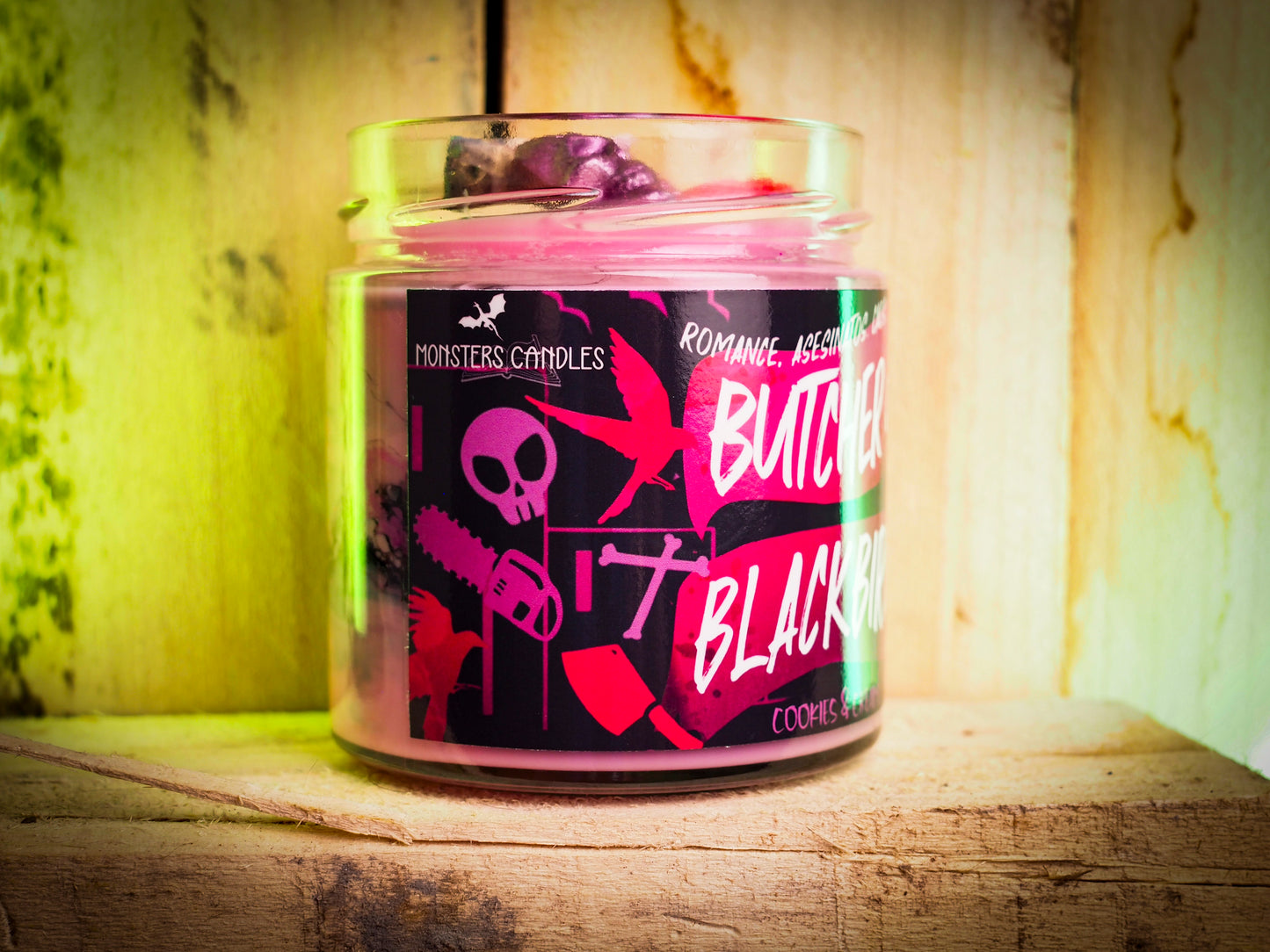 Vela “Butcher and Blackbird" Brynne Weaver - Monsters Candles ® - Velas Literarias