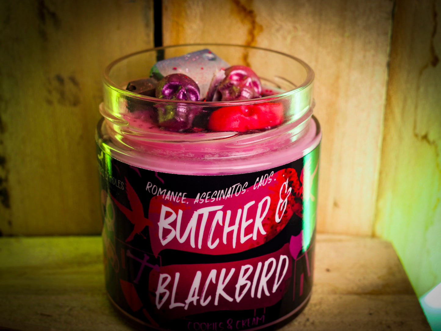 Vela “Butcher and Blackbird" Brynne Weaver - Monsters Candles ® - Velas Literarias