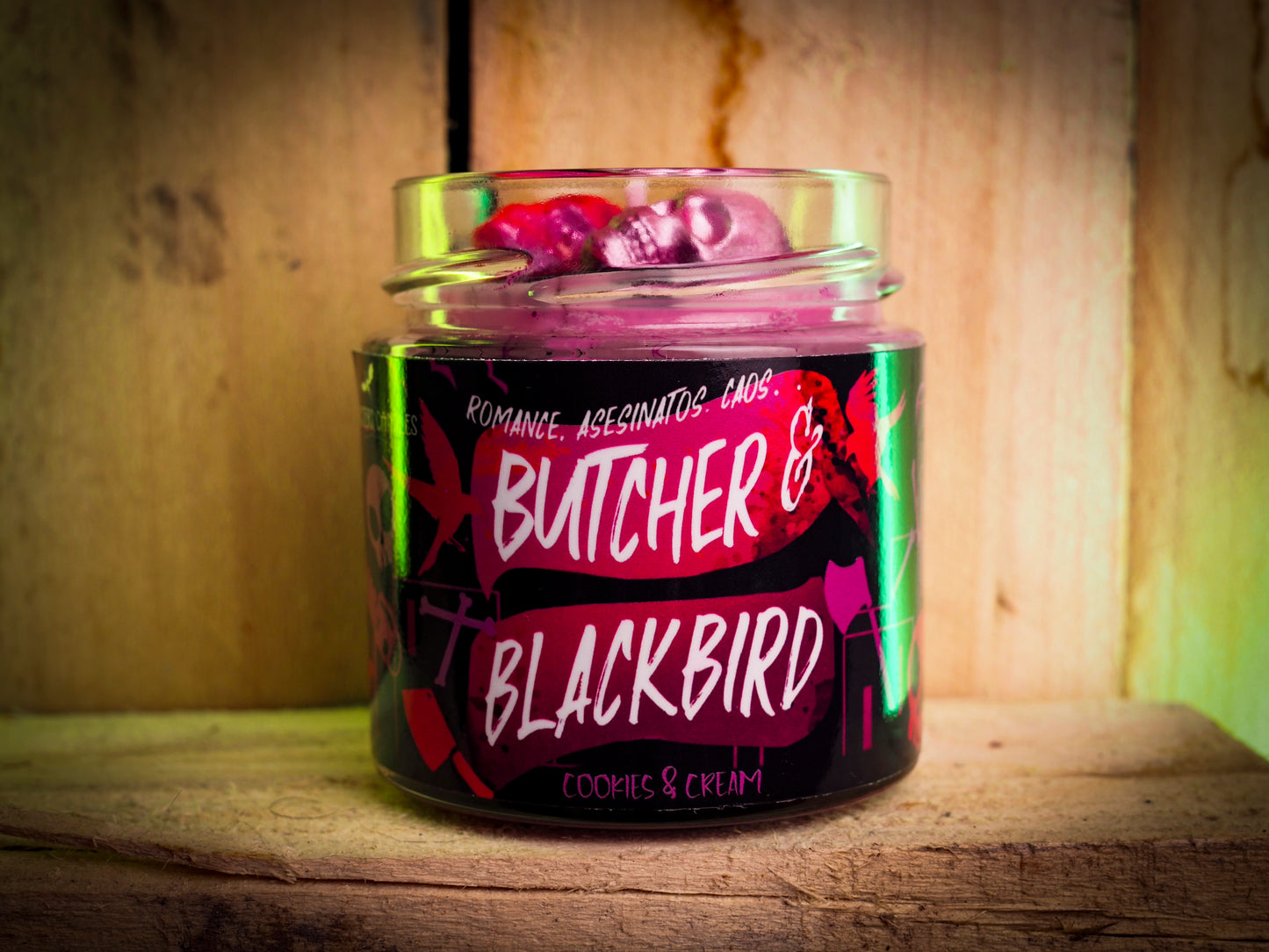 Vela “Butcher and Blackbird" Brynne Weaver - Monsters Candles ® - Velas Literarias