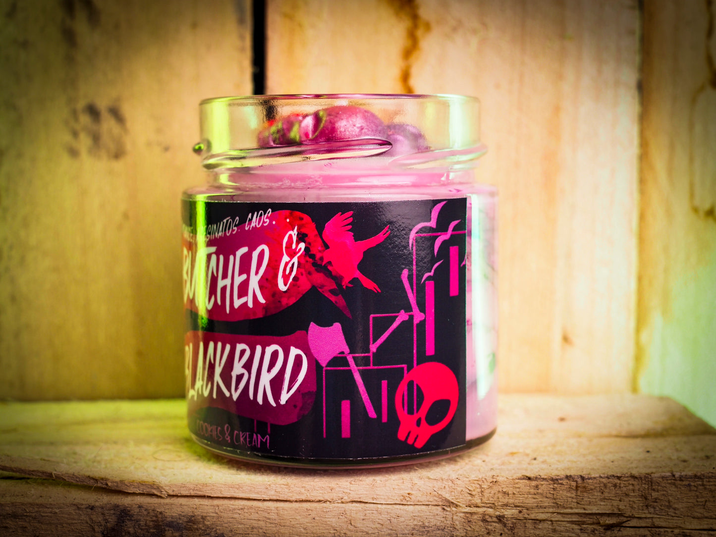 Vela “Butcher and Blackbird" Brynne Weaver - Monsters Candles ® - Velas Literarias
