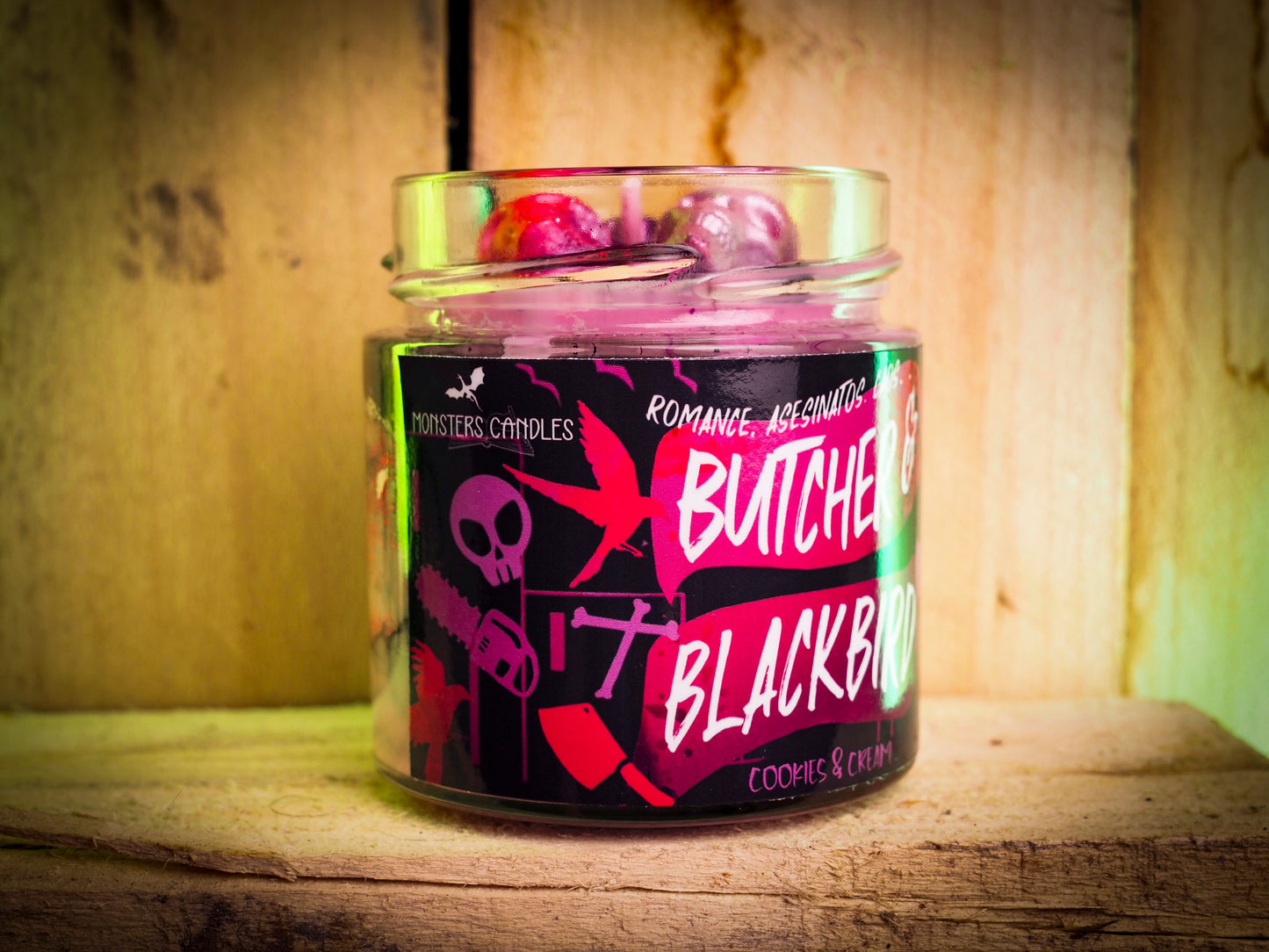 Vela “Butcher and Blackbird" Brynne Weaver - Monsters Candles ® - Velas Literarias