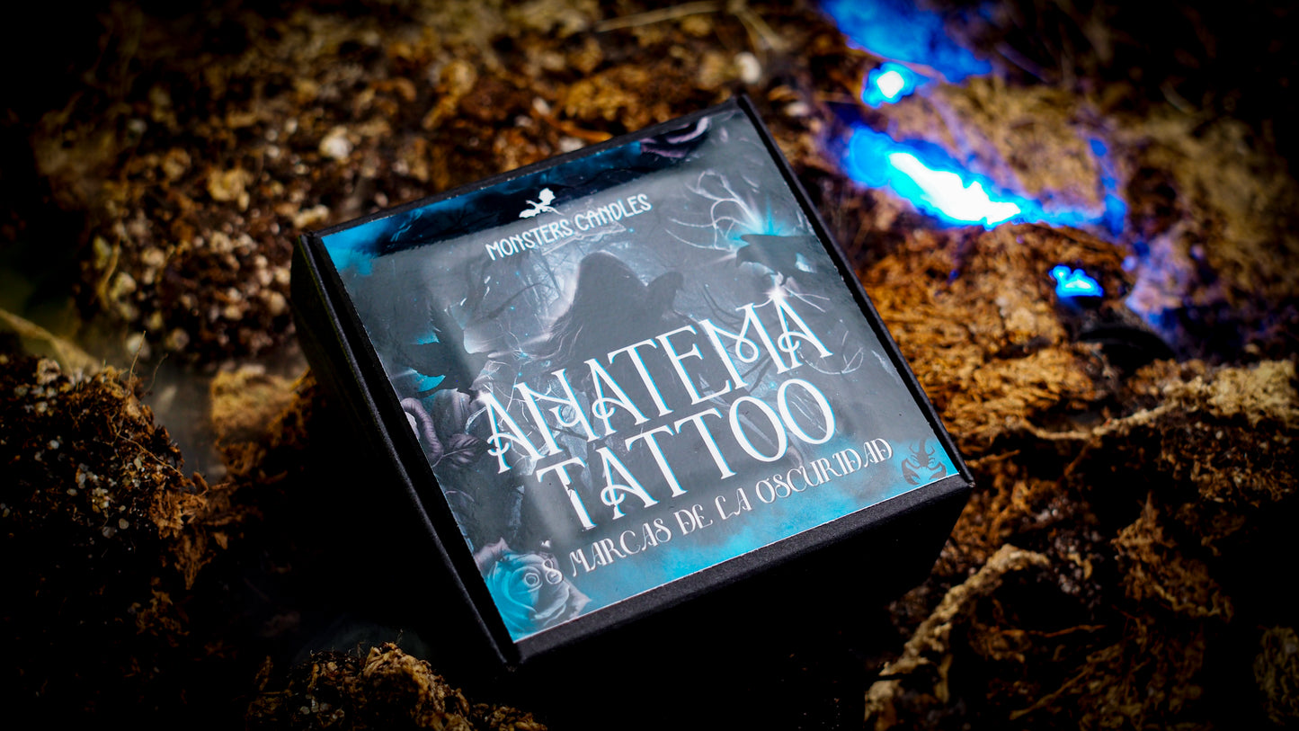 Caja Literaria "Anatema" Keri Lake - Monsters Candles ® - Velas Literarias