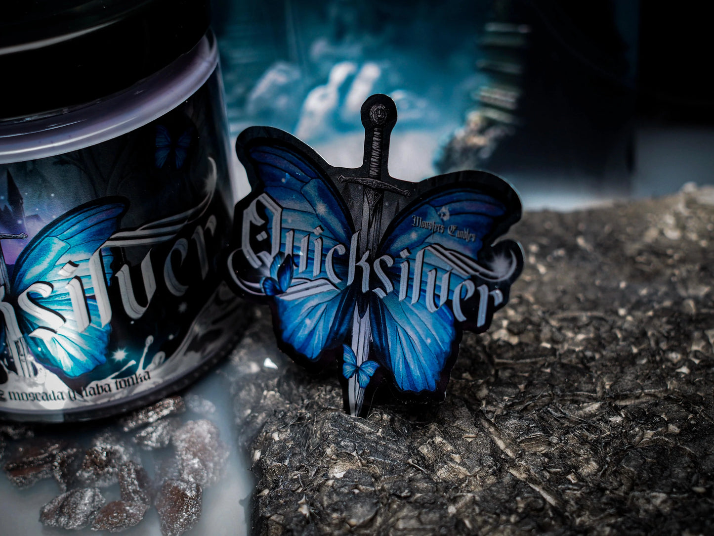 Caja Literaria "Quicksilver" | Monsters Candles ® - Velas Literarias