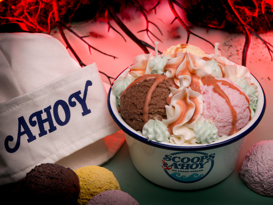 Vela Edición Limitada "Scoops Ahoy!” Licencia Oficial Stranger Things Netflix - Monsters Candles ® - Velas Literarias