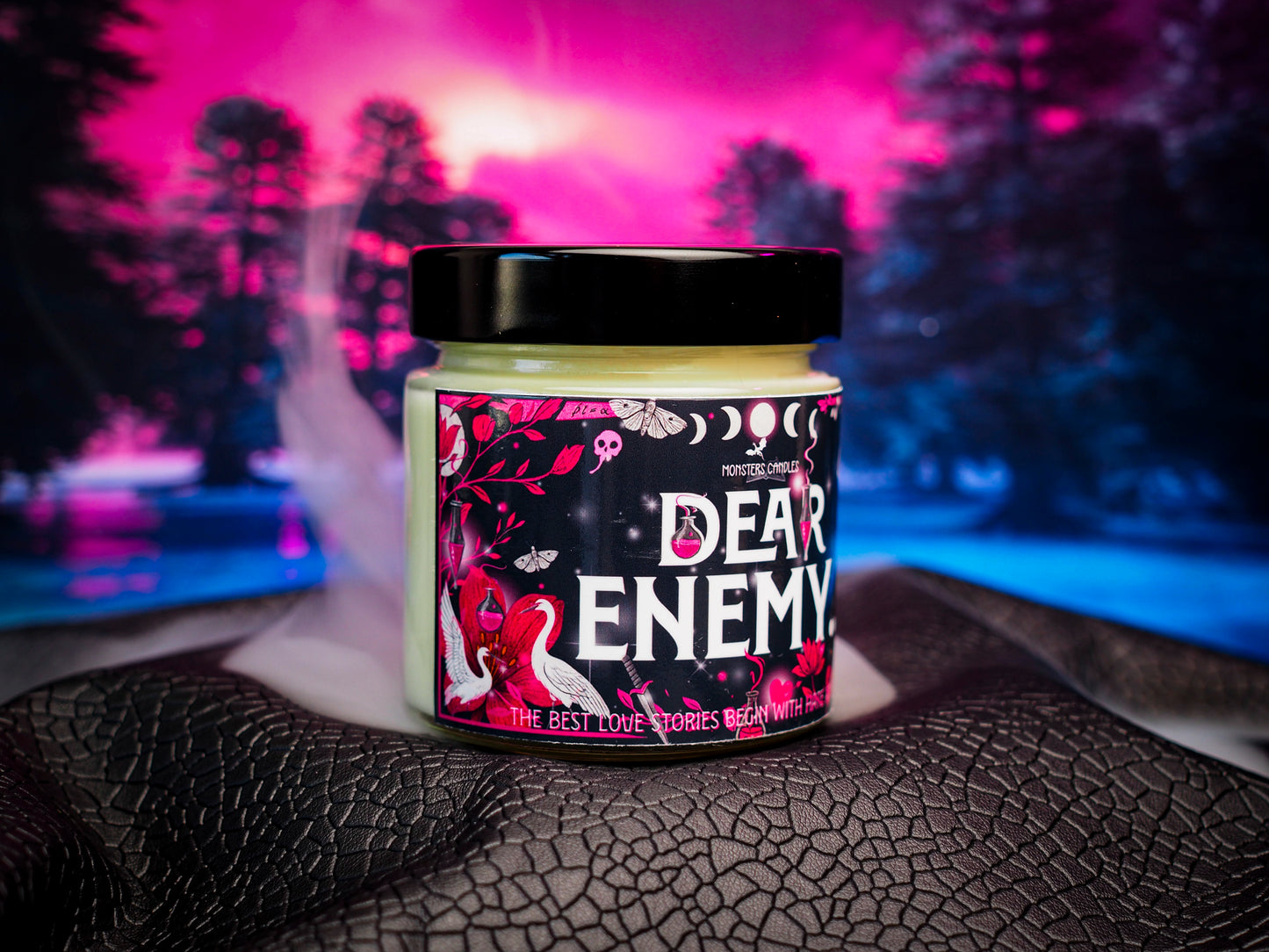 Vela Clásica “Querido Enemigo…" | Monsters Candles ® - Velas Literarias