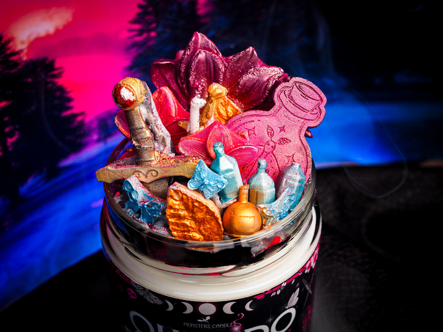 Vela “Querido Enemigo...” | Monsters Candles ® - Velas Literarias
