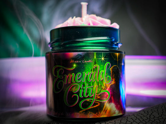 Vela "Emerald City" Ed. Exclusiva PREVENTA | Monsters Candles ® - Velas Literarias