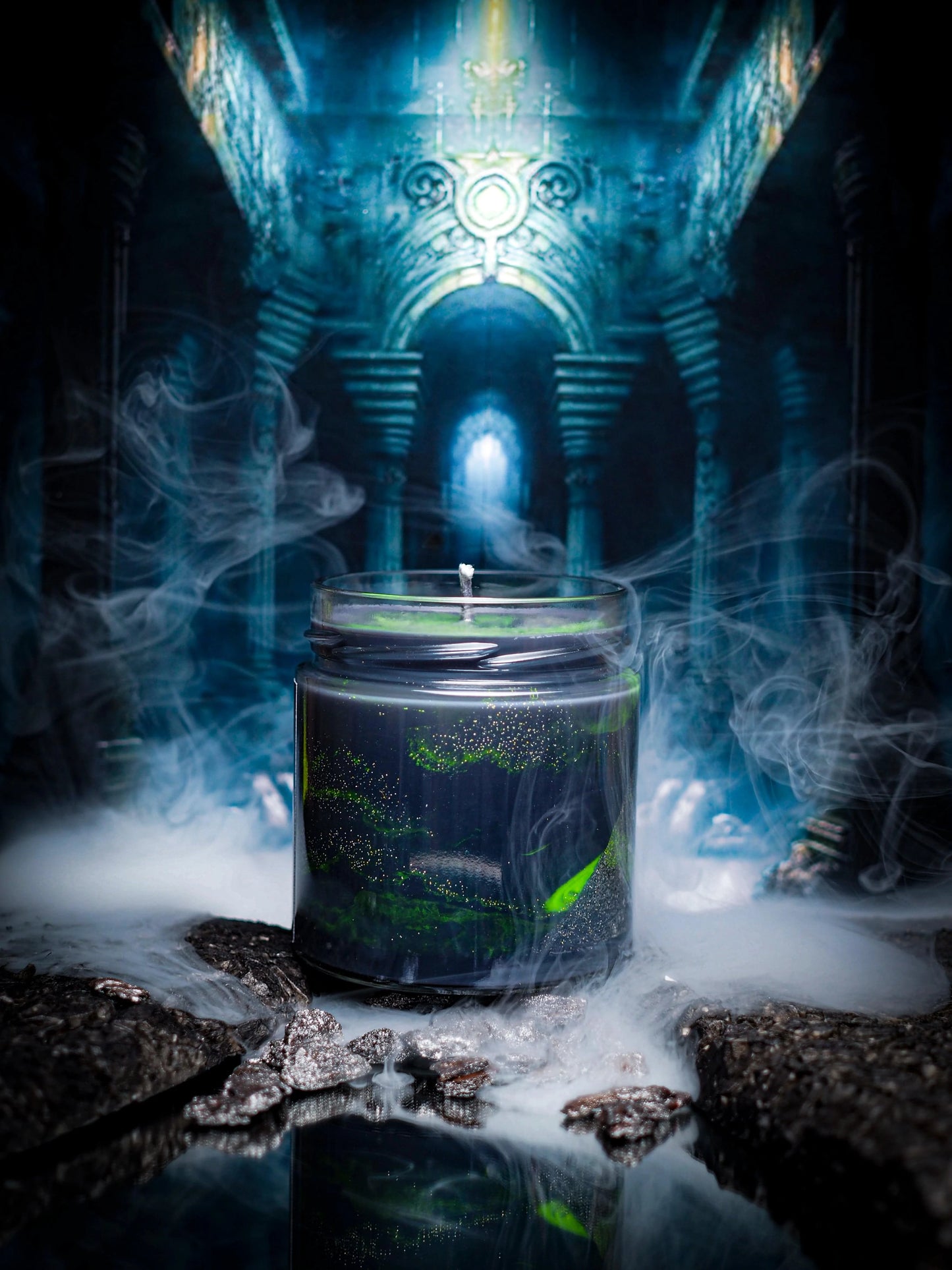 Vela "Kingfisher" Quicksilver | Monsters Candles ® - Velas Literarias