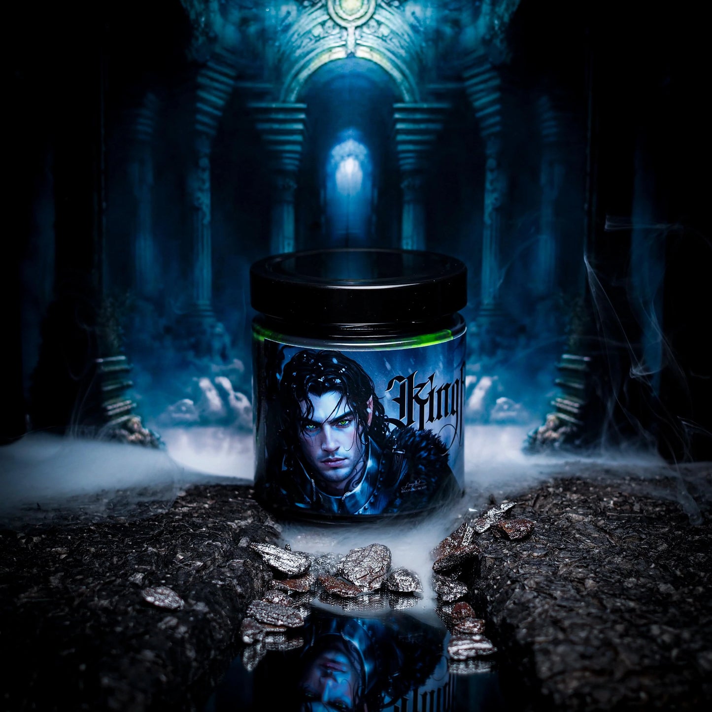 Vela "Kingfisher" Quicksilver | Monsters Candles ® - Velas Literarias