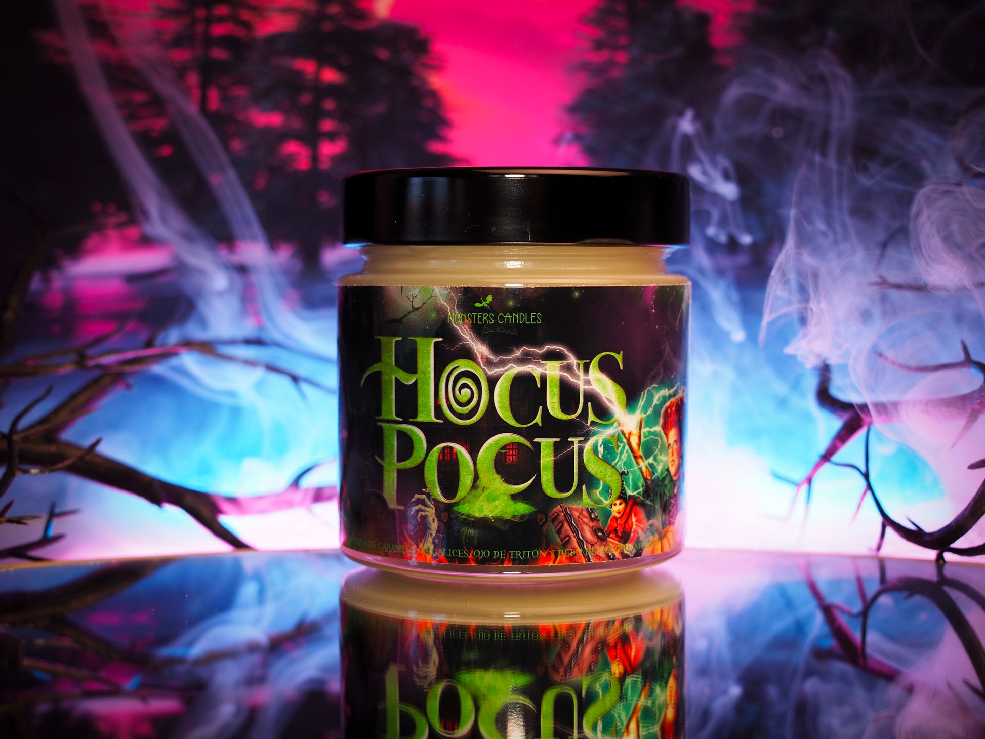 Vela Clásica “Hocus Pocus" - Monsters Candles ® - Velas Literarias