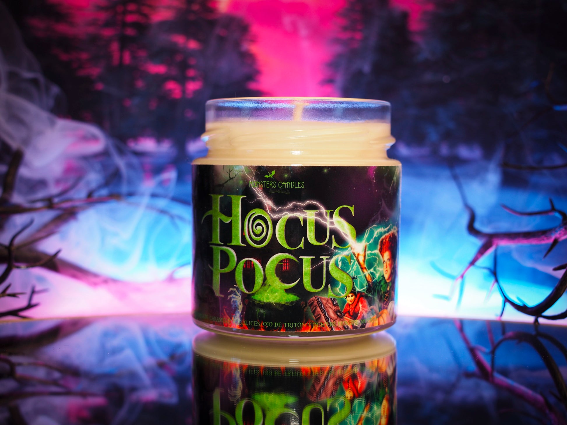 Vela Clásica “Hocus Pocus" - Monsters Candles ® - Velas Literarias