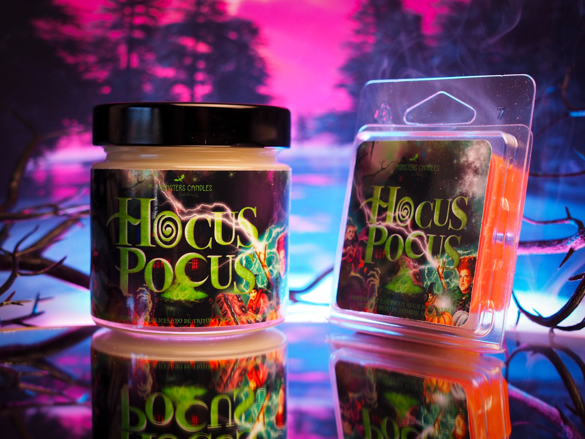 Vela Clásica “Hocus Pocus" - Monsters Candles ® - Velas Literarias