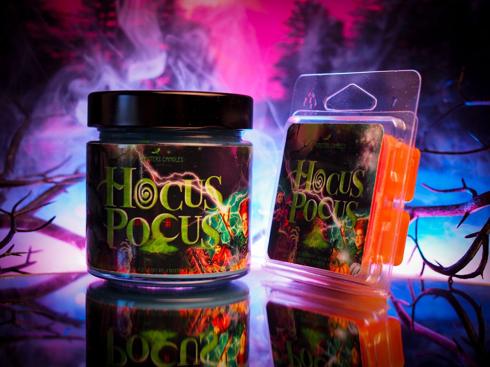 Vela “Hocus Pocus" - Monsters Candles ® - Velas Literarias