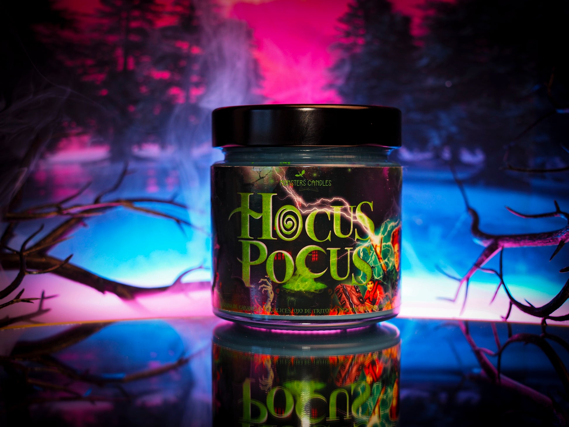 Vela “Hocus Pocus" - Monsters Candles ® - Velas Literarias