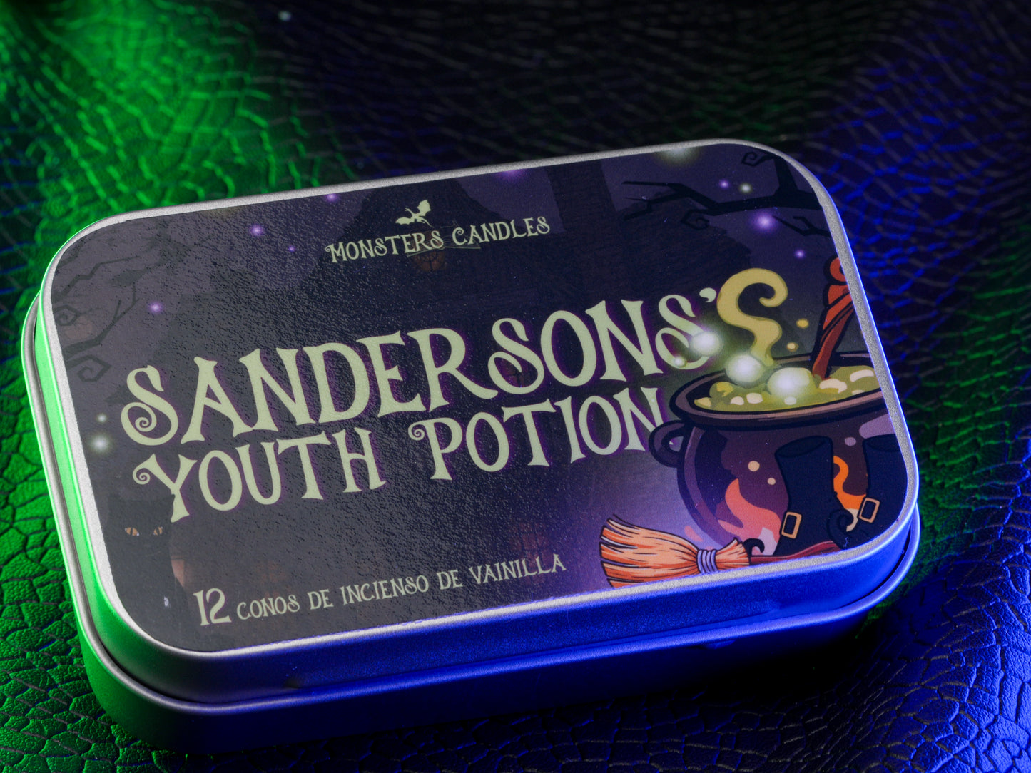 Caja de 12 conos de incienso "Sandersons Youth Potion"