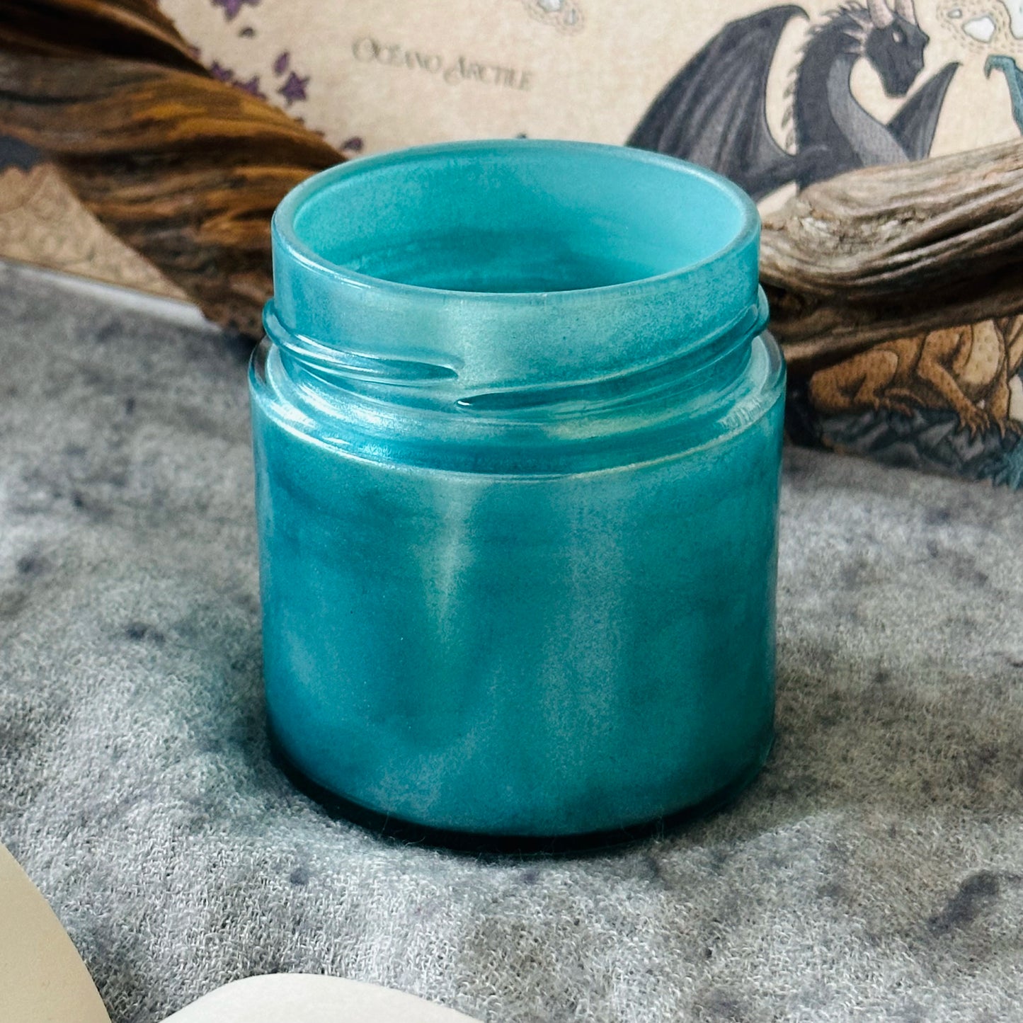 Tu Vela con Tarro Pintado - Monsters Candles ® - Velas Literarias