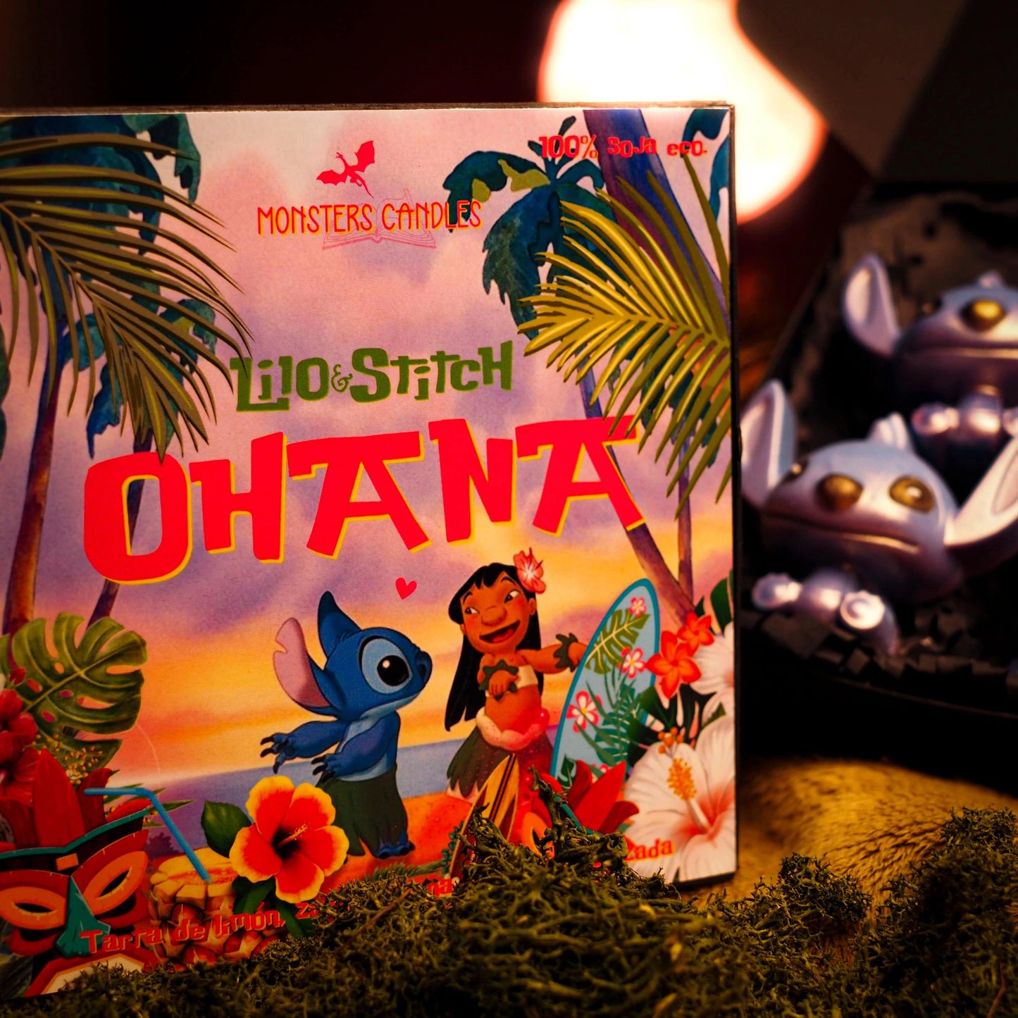 Melts “Stitch” | Monsters Candles ® - Velas Literarias