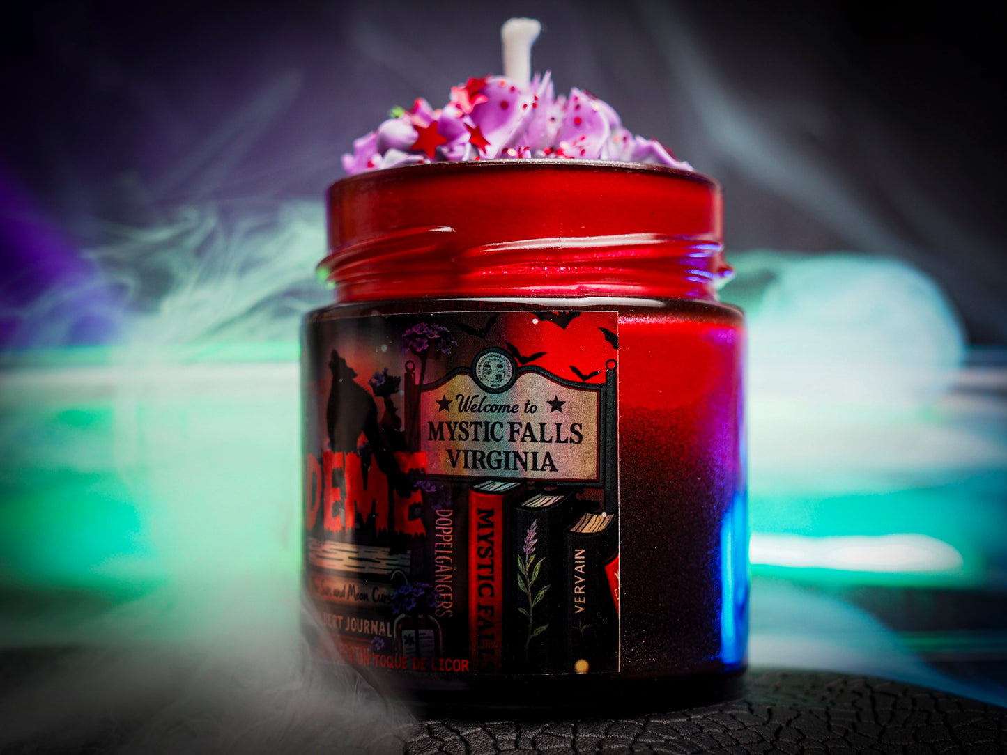 Vela "Mystic Falls" Crónicas Vampíricas - Ed. Exclusiva PREVENTA | Monsters Candles ® - Velas Literarias