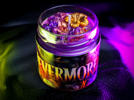 Vela "Nevermore" Miércoles Addams | Monsters Candles ®