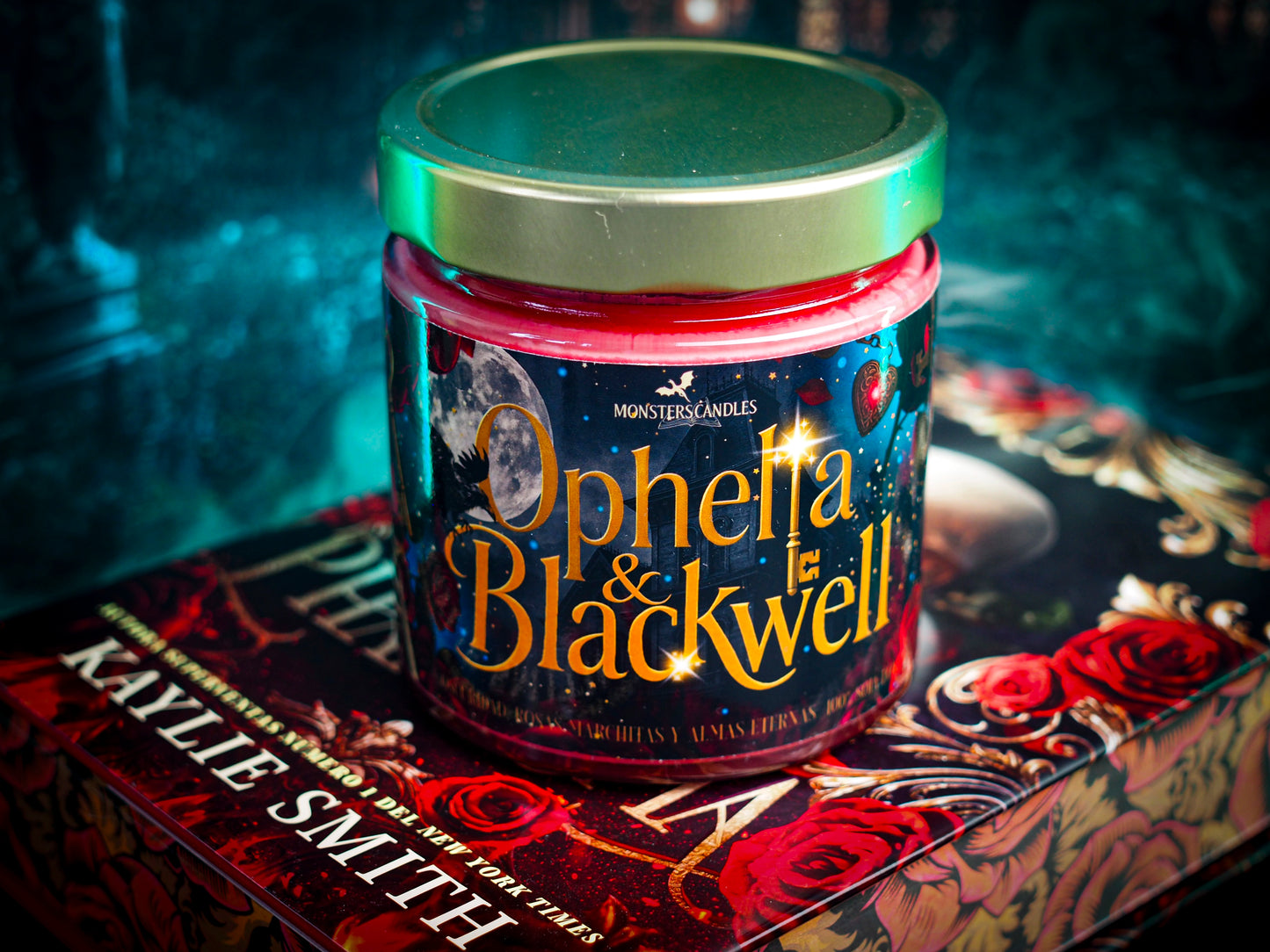 Vela "Ophelia y Blackwell" Phantasma | Monsters Candles ®