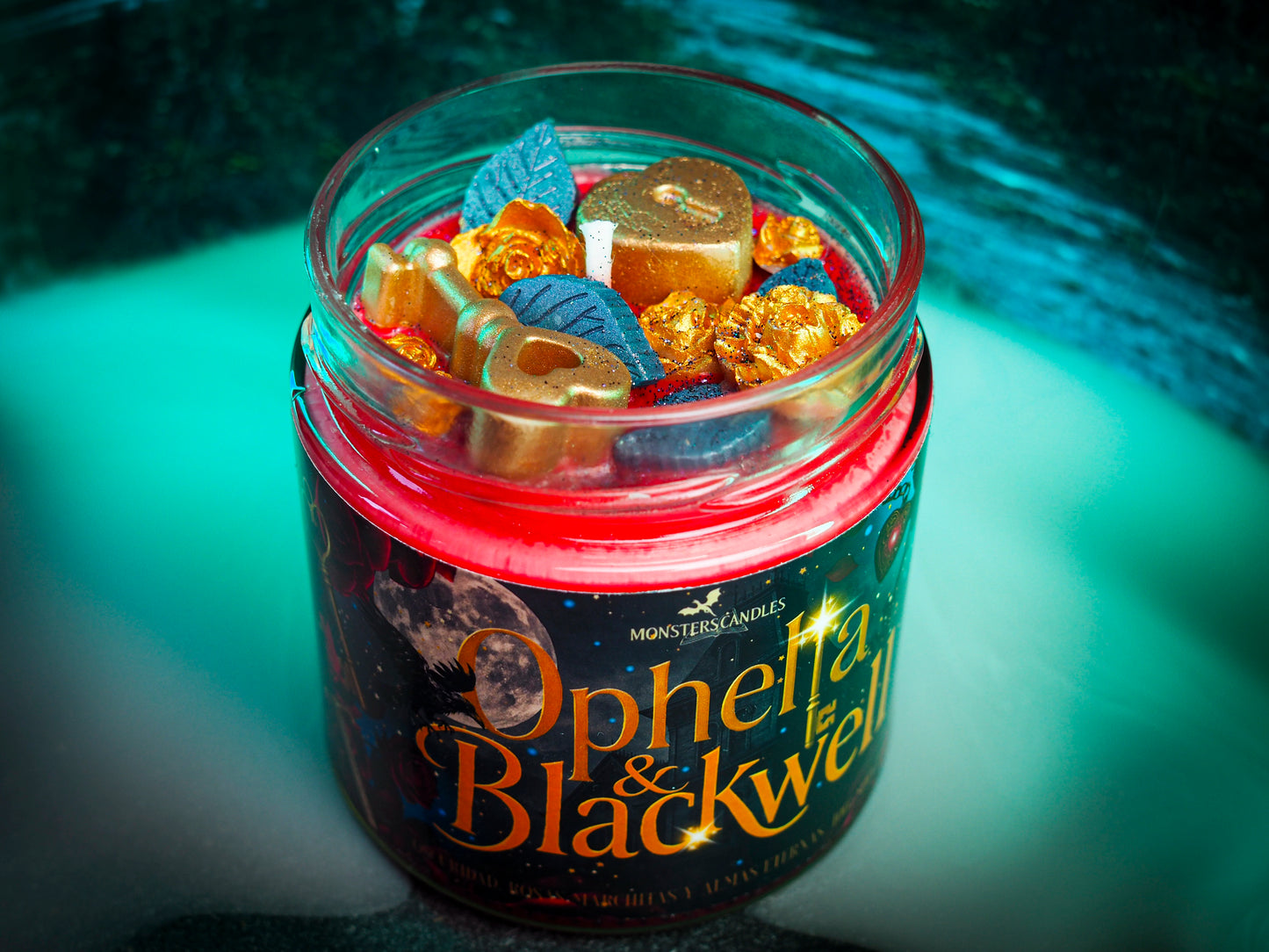 Vela "Ophelia y Blackwell" Phantasma | Monsters Candles ®