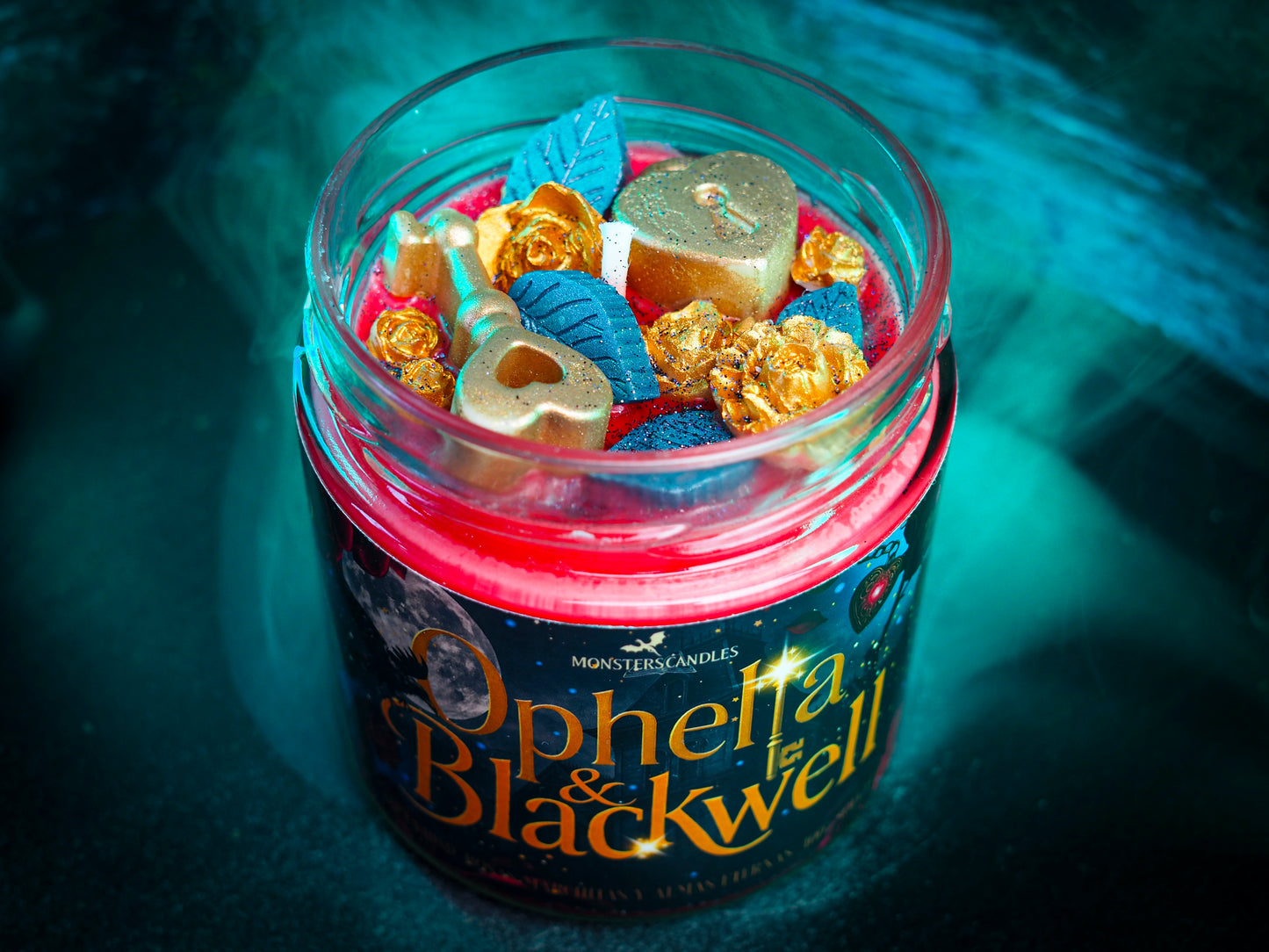 Vela "Ophelia y Blackwell" Phantasma | Monsters Candles ®