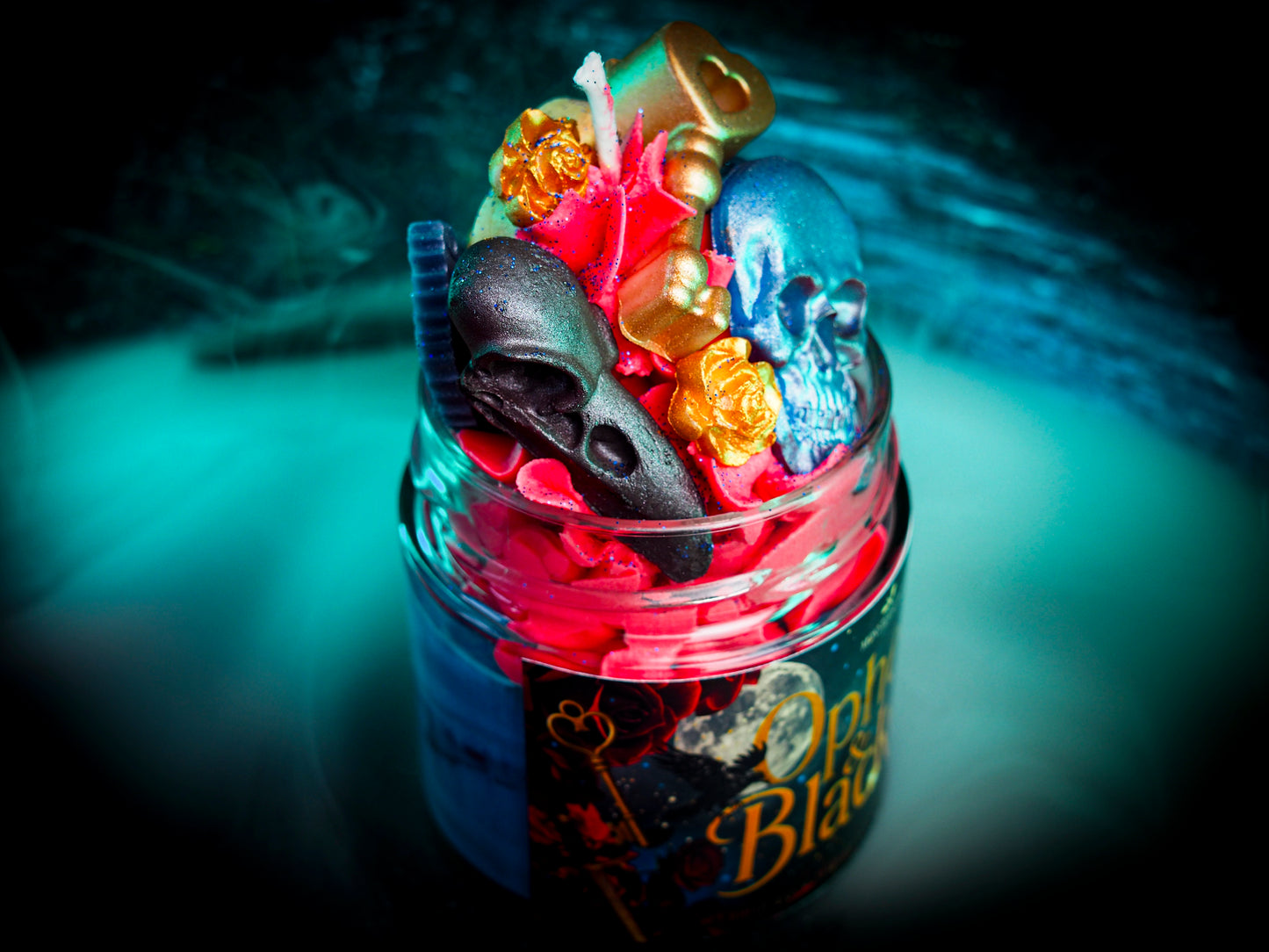 Vela "Ophelia y Blackwell" Phantasma - Ed. Exclusiva - Monsters Candles ® - Velas Literarias