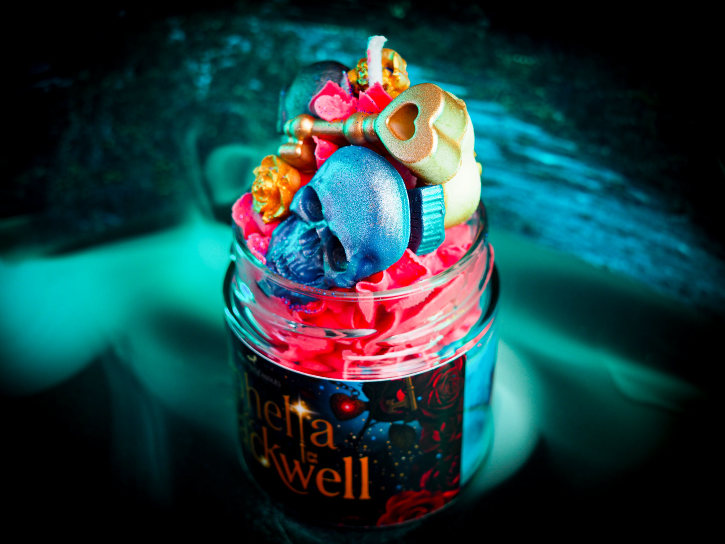 Vela "Ophelia y Blackwell" Phantasma - Ed. Exclusiva - Monsters Candles ® - Velas Literarias
