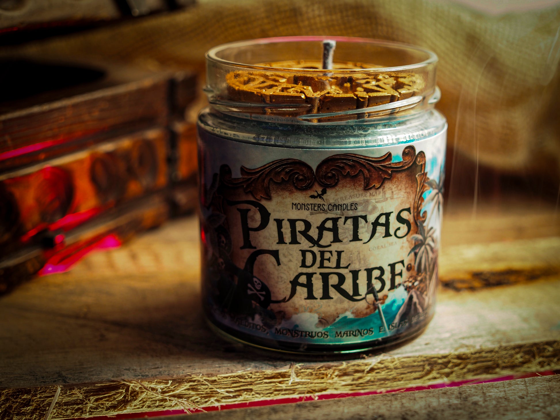 Vela "Piratas del Caribe" - Monsters Candles ® - Velas Literarias