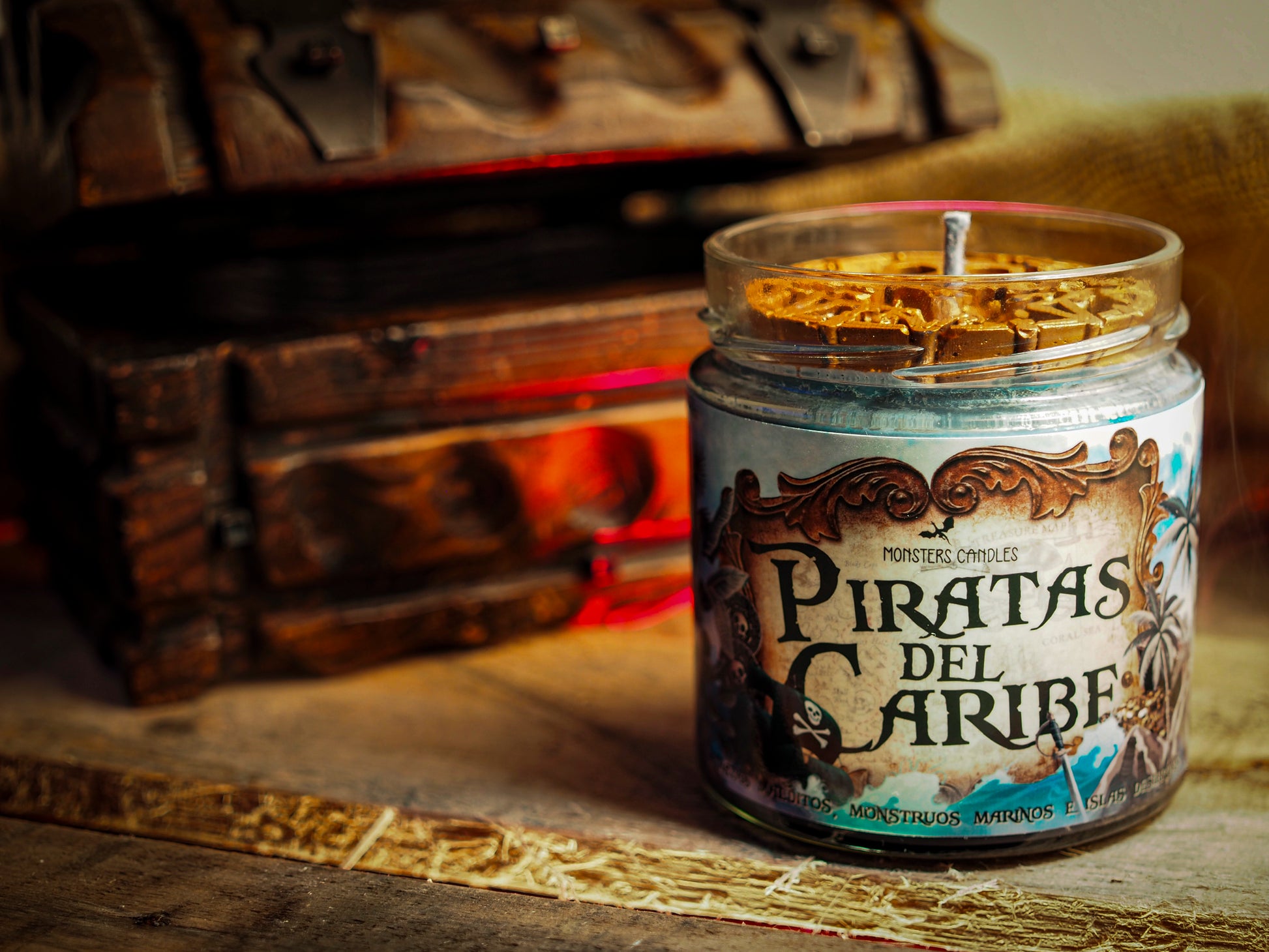 Vela "Piratas del Caribe" - Monsters Candles ® - Velas Literarias
