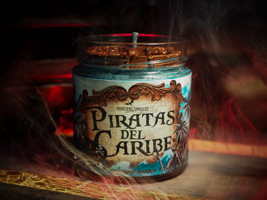 Vela "Piratas del Caribe" - Monsters Candles ® - Velas Literarias