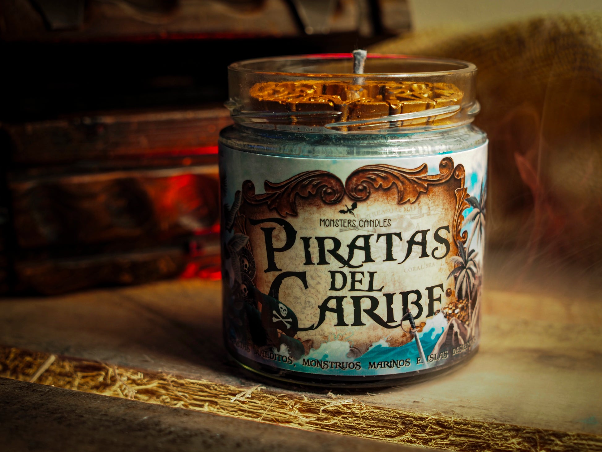 Vela "Piratas del Caribe" - Monsters Candles ® - Velas Literarias
