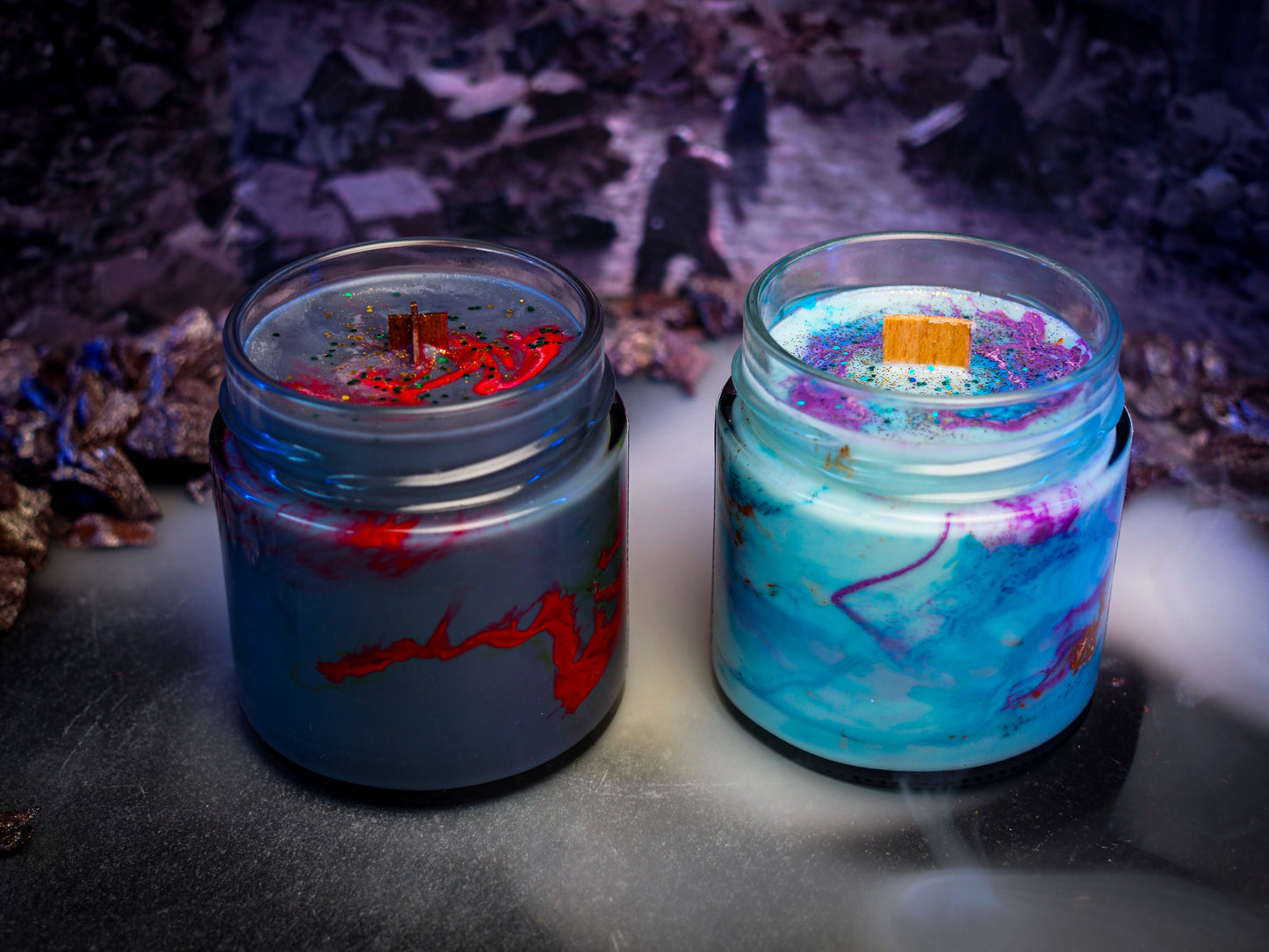 Caja Literaria "Rose in Chains" Julie Soto - Monsters Candles ® - Velas Literarias