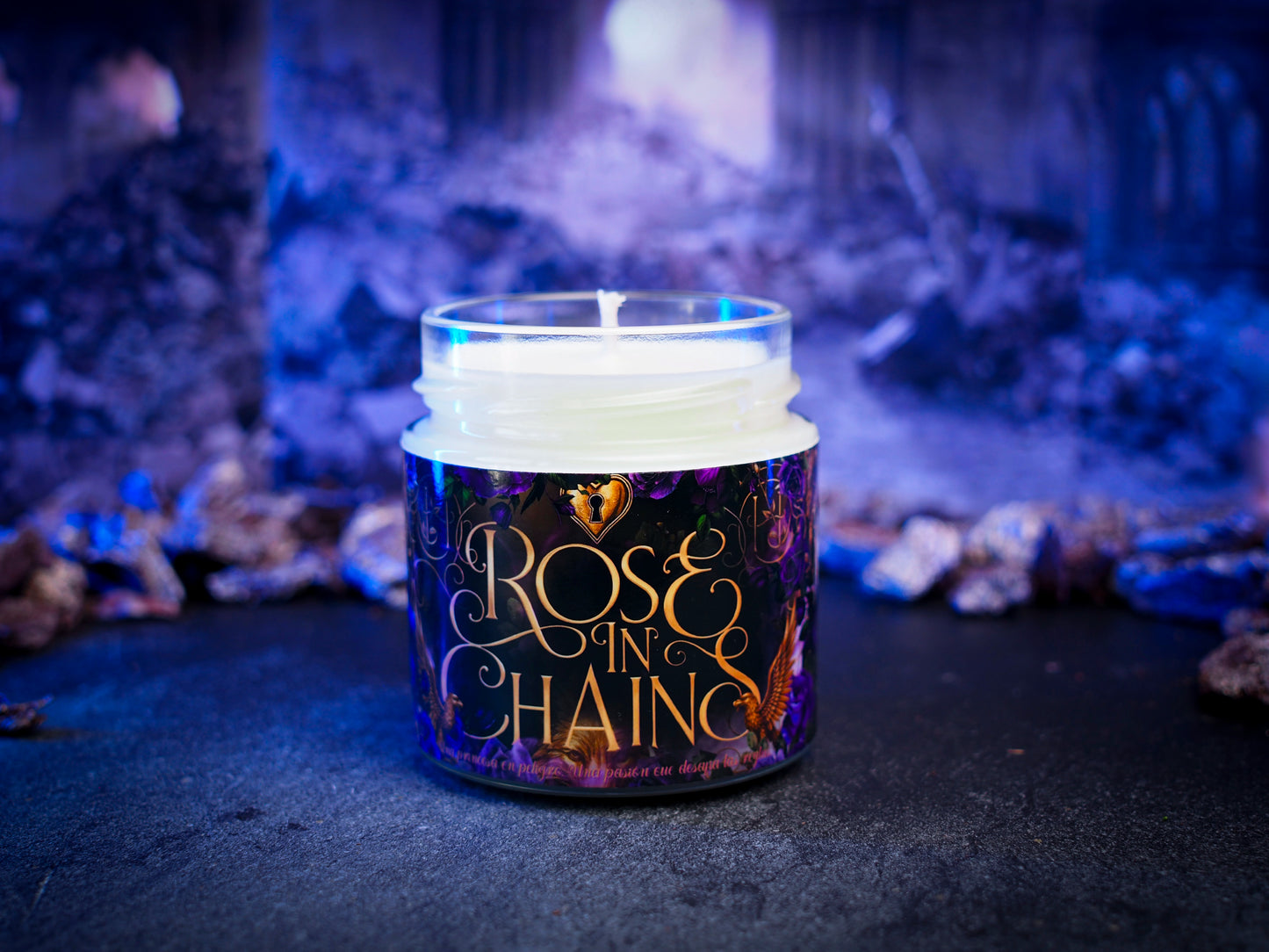 Vela Clásica “Rose in Chains" - Monsters Candles ® - Velas Literarias
