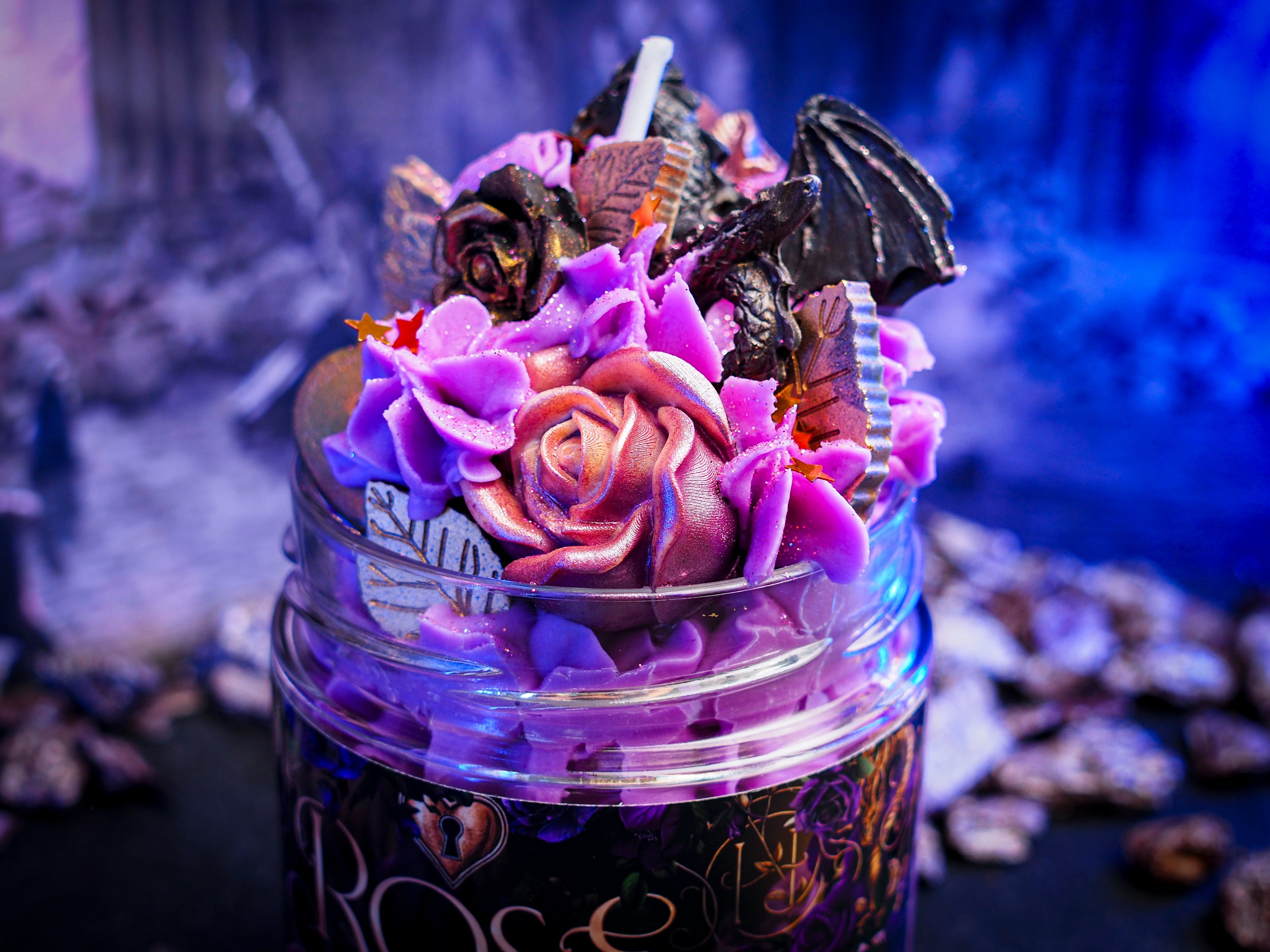 Vela "Rose in Chains" Ed. Exclusiva - Monsters Candles ® - Velas Literarias