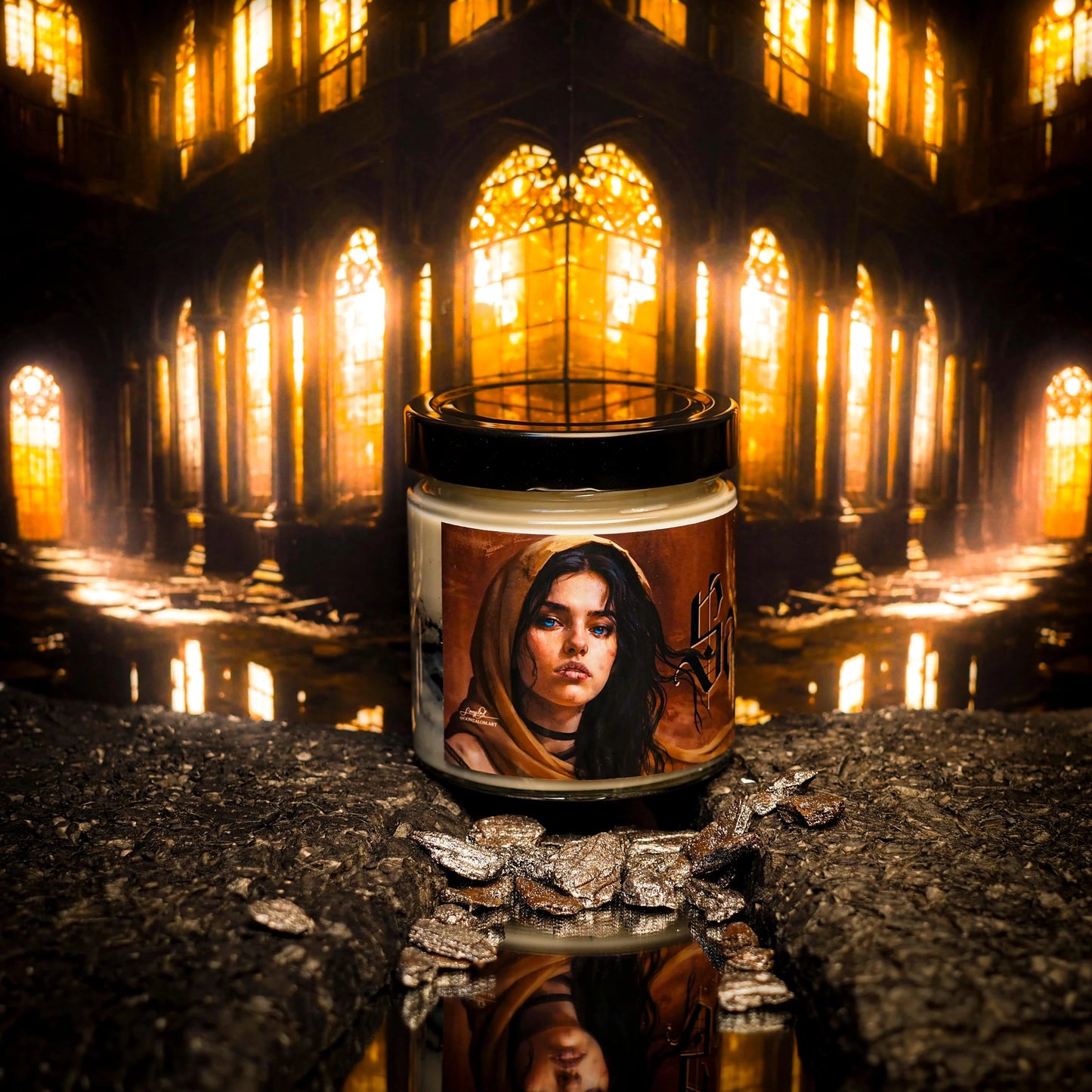 Vela "Saeris" Quicksilver | Monsters Candles ® - Velas Literarias