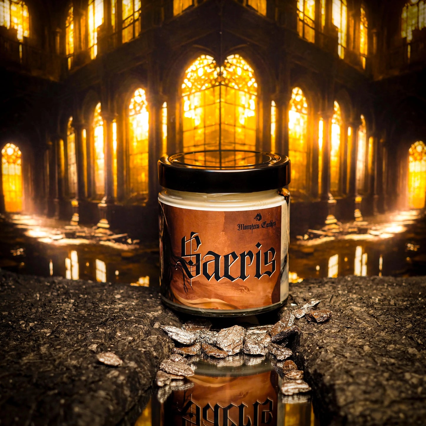 Vela "Saeris" Quicksilver | Monsters Candles ® - Velas Literarias