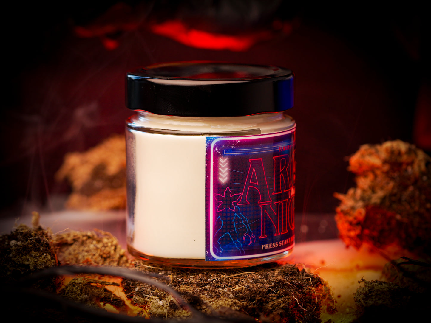 Vela Clásica “Arcade Nights" | Monsters Candles ® - Velas Literarias