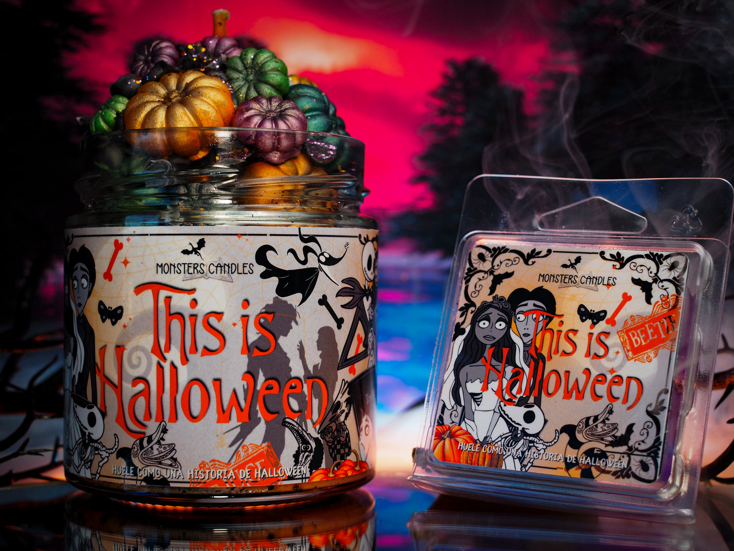 "This is Halloween” Tim Burton Candle