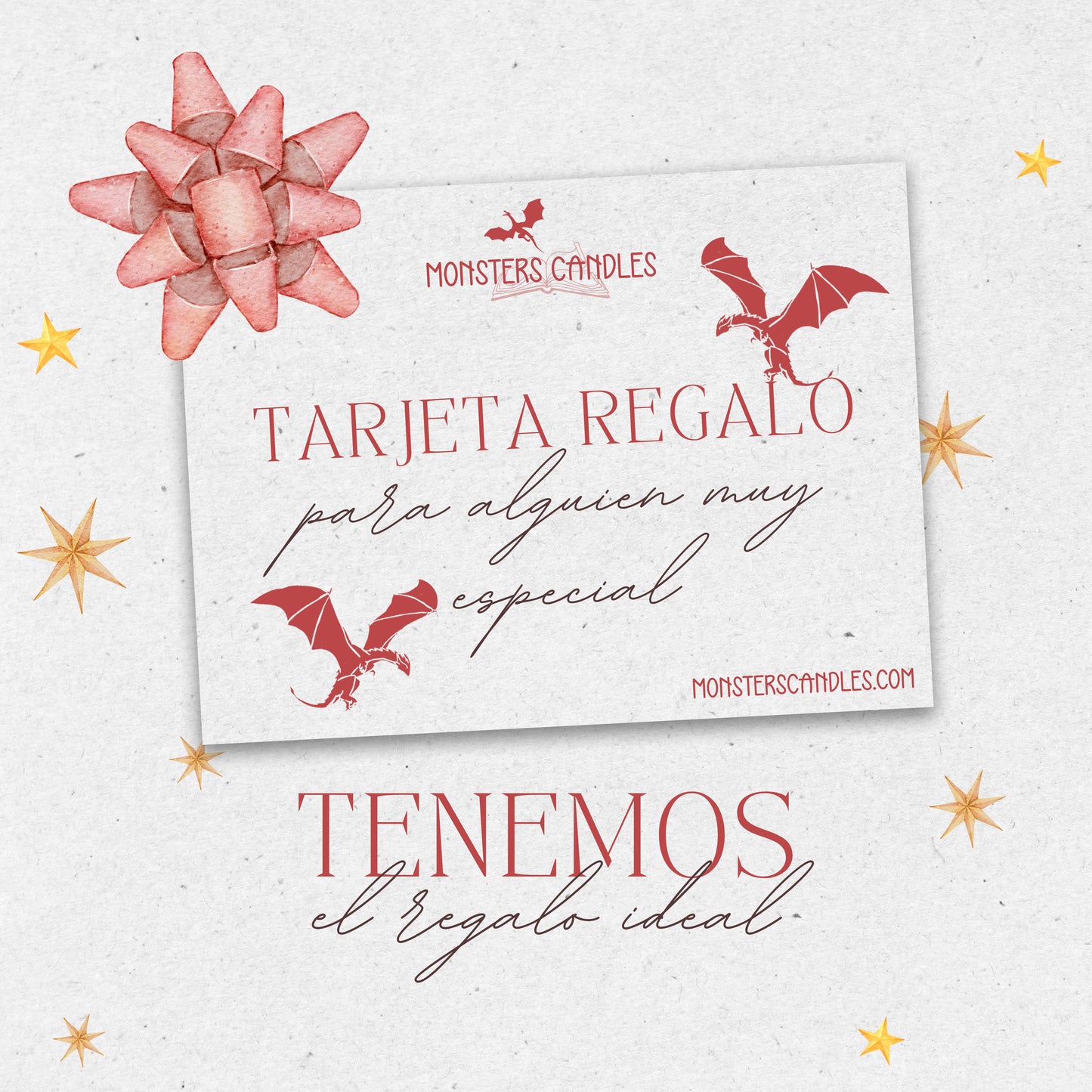 Tarjeta de regalo - Monsters Candles ® - Velas Literarias