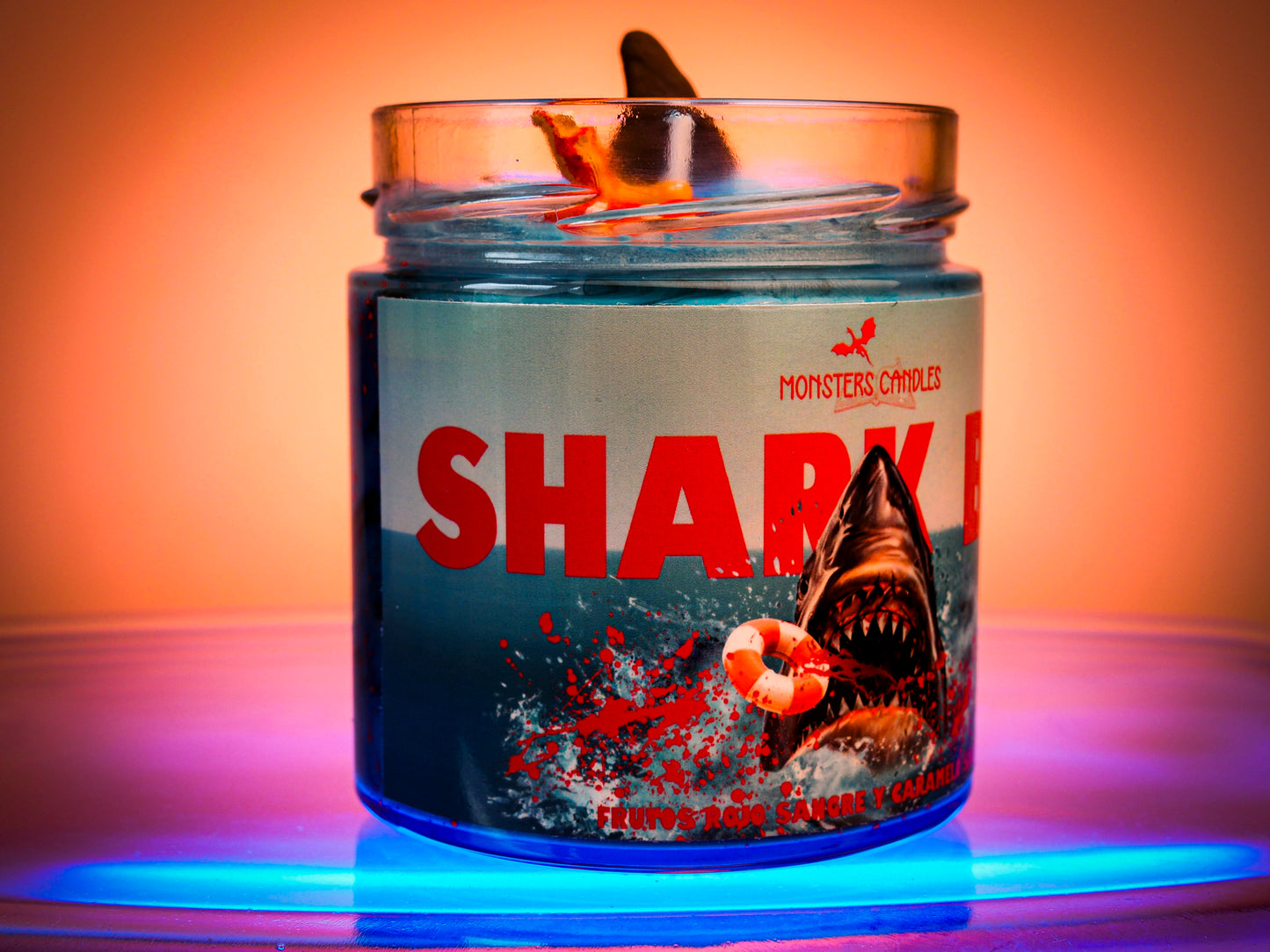 Vela "Tiburón" Ed. Coleccionista - Summer '25 | Monsters Candles ® - Velas Literarias