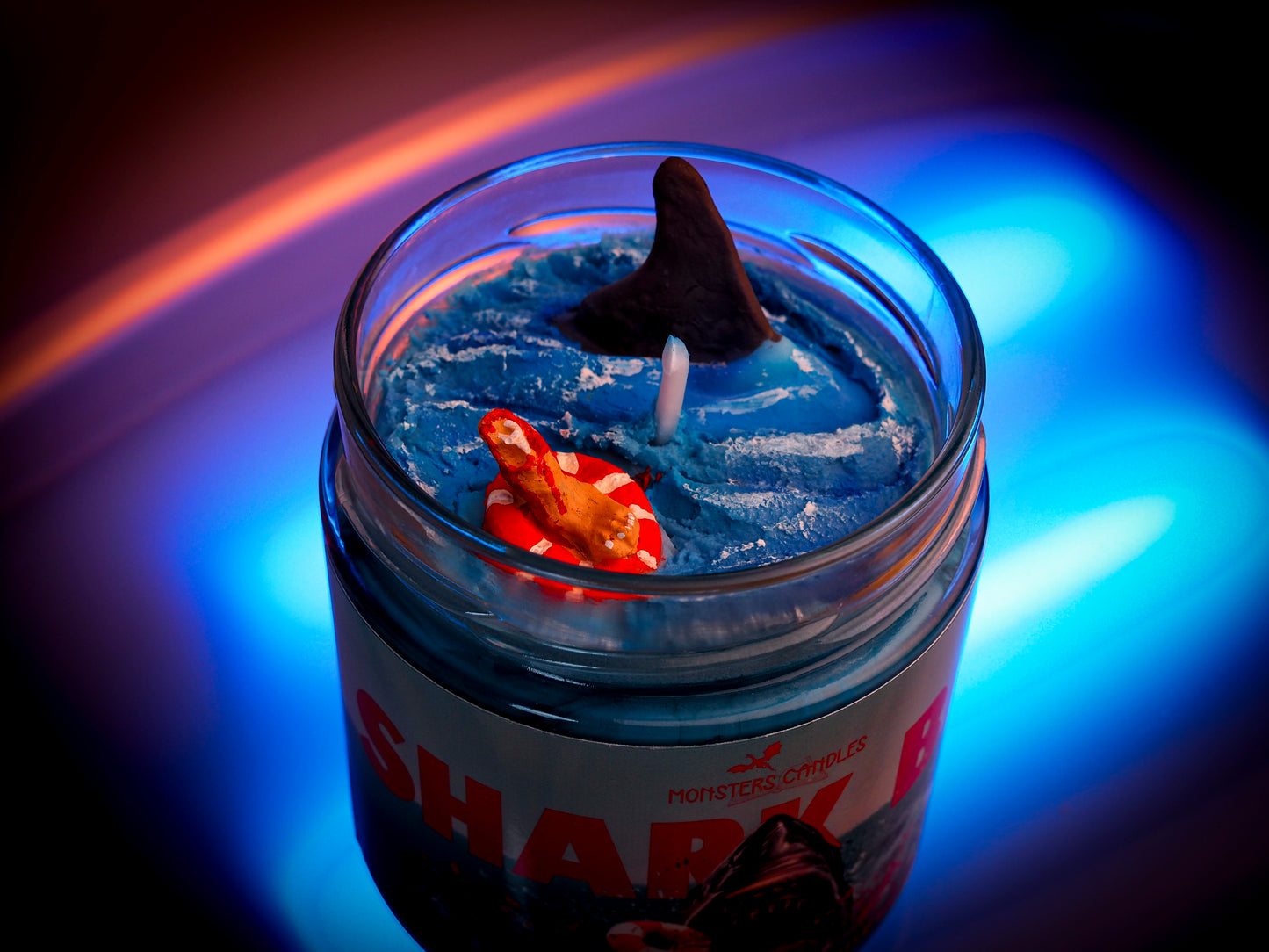 Vela "Tiburón" Ed. Coleccionista - Summer '25 | Monsters Candles ® - Velas Literarias