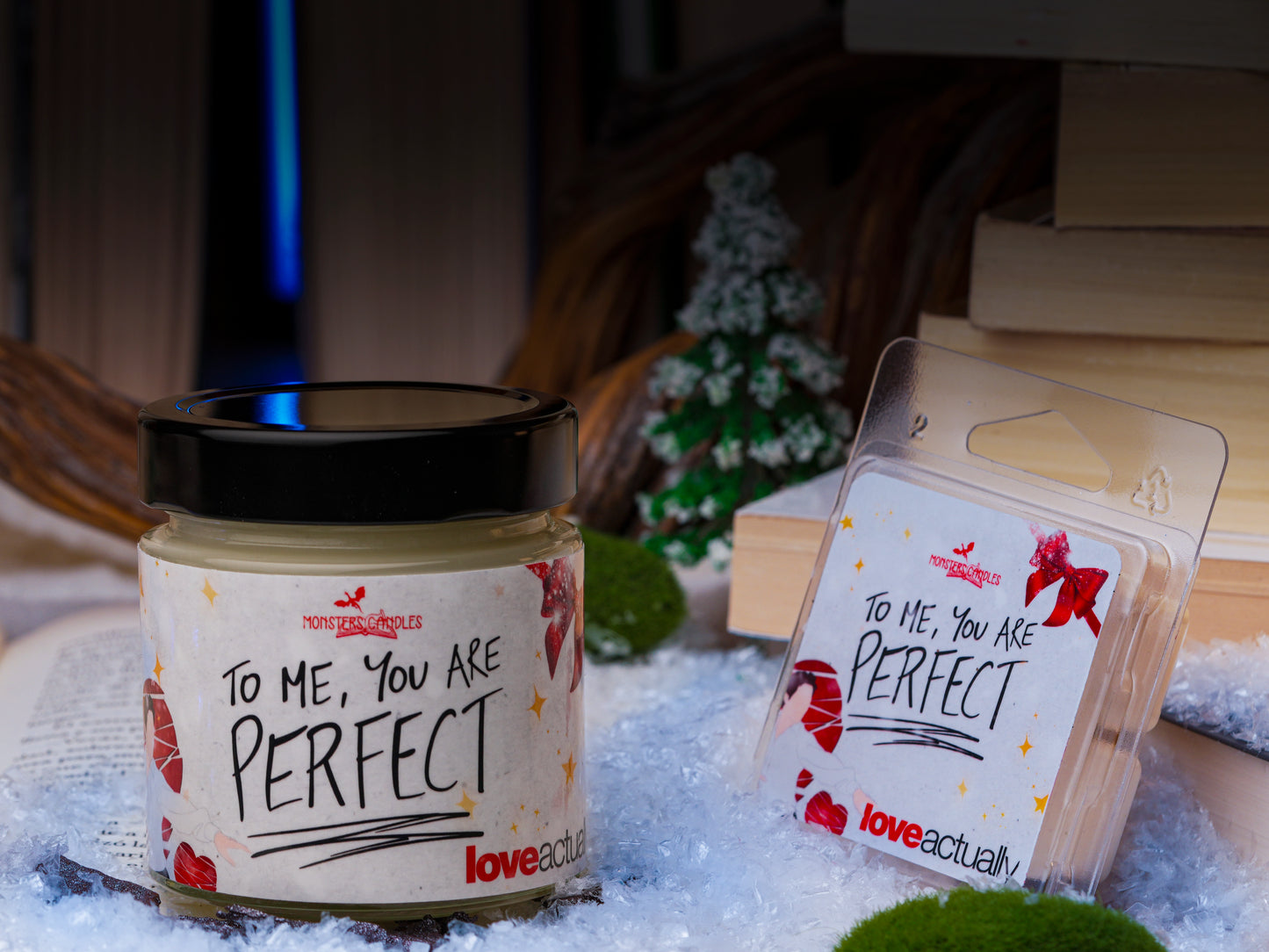 Vela Clásica “To me, you are perfect" Love Actually