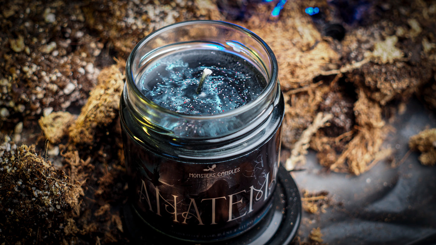 Vela “Anatema" Keri Lake - Monsters Candles ® - Velas Literarias