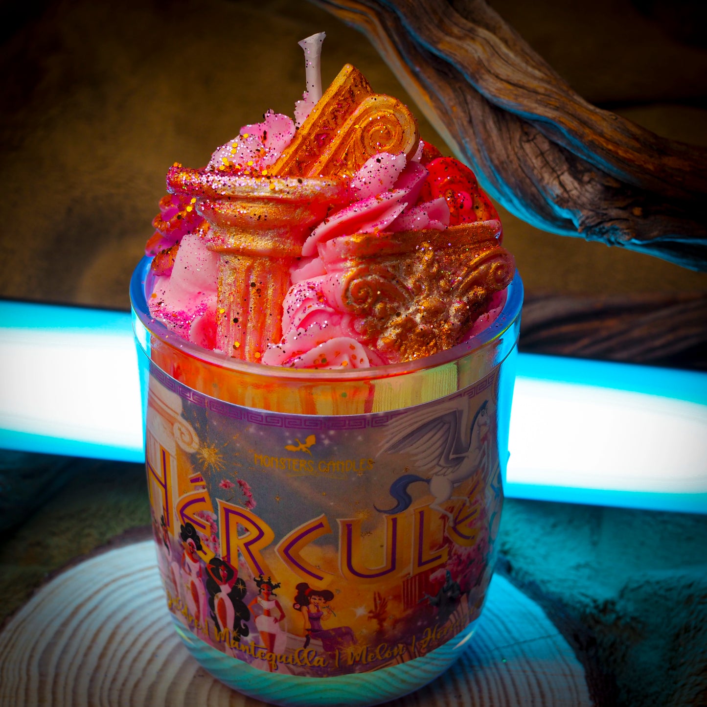 Vela "Hércules" Ed. Exclusiva - Monsters Candles ® - Velas Literarias