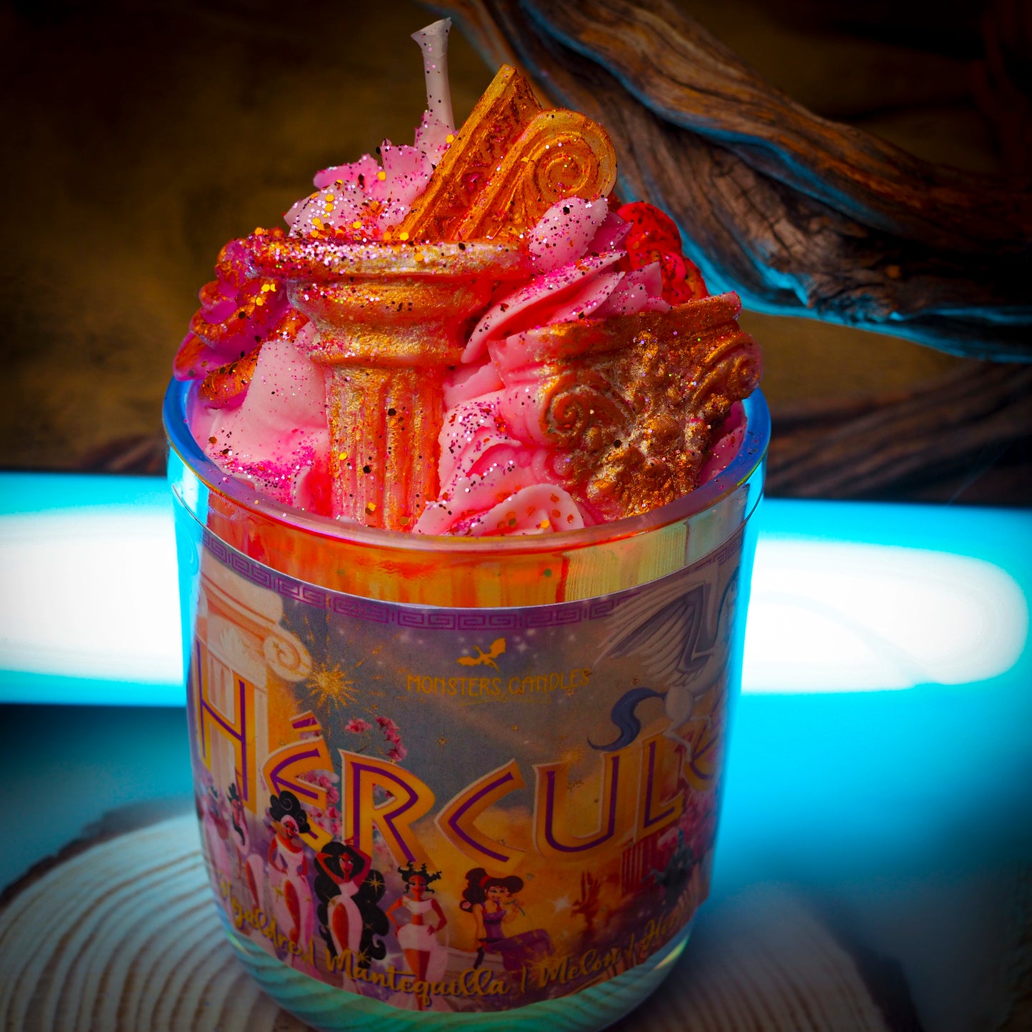 Vela "Hércules" Ed. Exclusiva - Monsters Candles ® - Velas Literarias